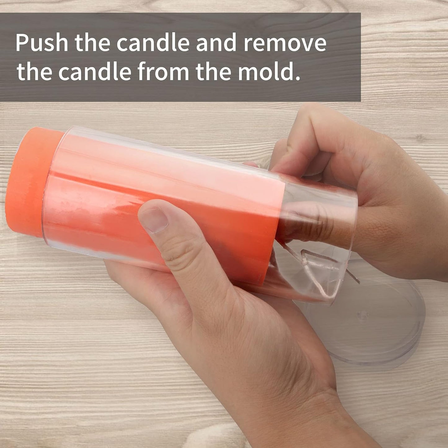MILIVIXAY Cylinder Candle Mold Set-4PCS Pillar Candle Molds - Plastic Candle Molds for Candle Making-Candle Making Molds-120 Ft. of Wick 2 Wick Clips and 2 Wick Holders Included as a Gift.