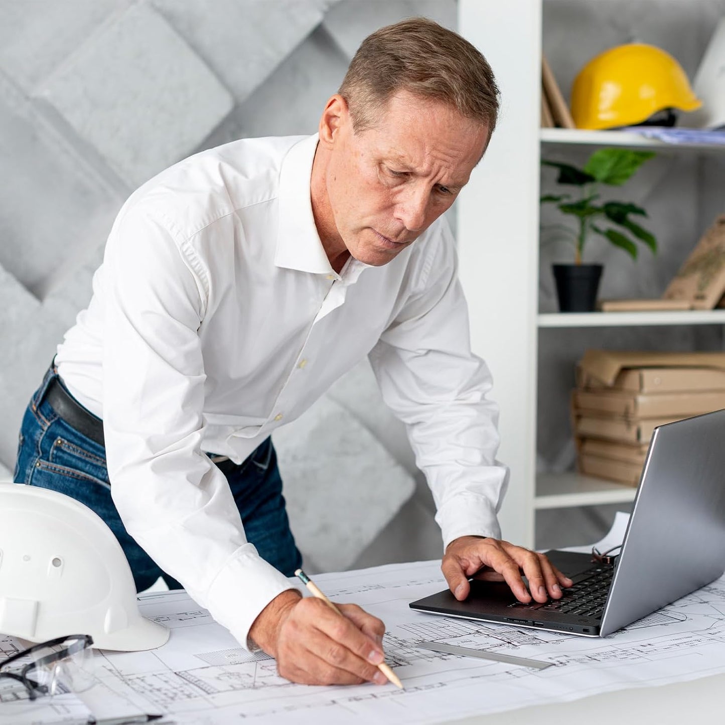 Tracing Paper Roll 24 Inches x 30 Yards, Trace Paper White Translucent Pattern Paper Tracing Paper for Drawing, Sewing, Sketch