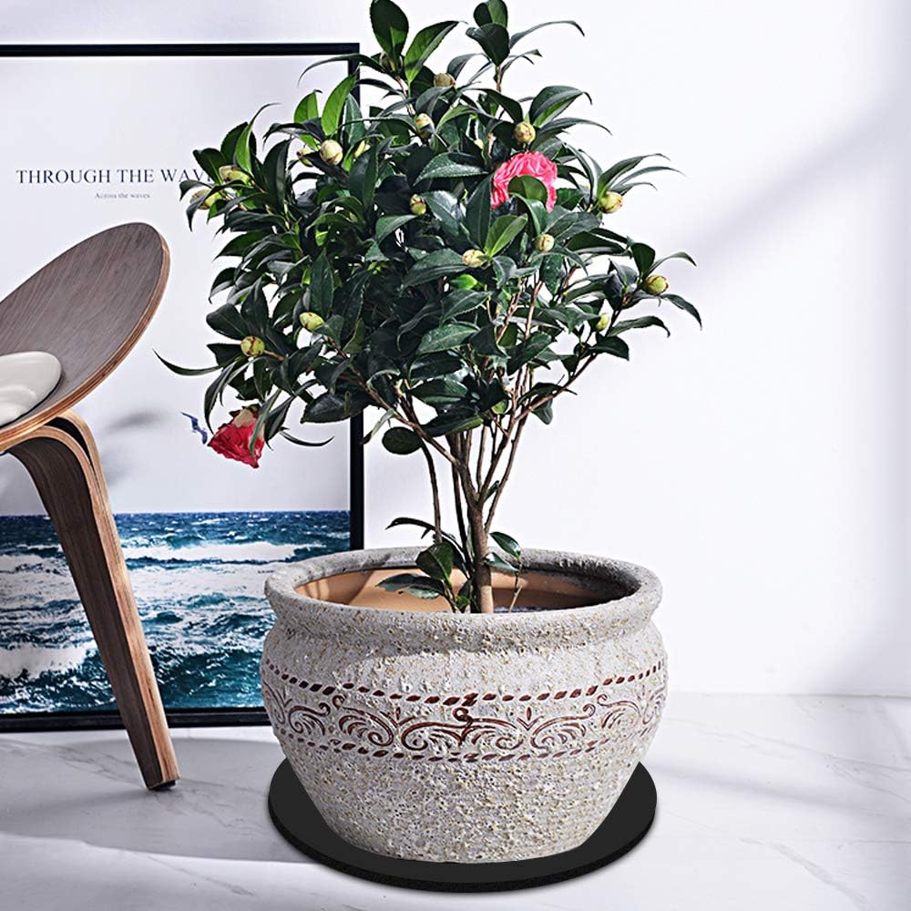 Foam Sheets with Adhesive Backing Foam Padding Neoprene Rubber Mat Closed Cell Sheet Anti-Slip Insulation Rubber Anti Vibration Square Pad (6" x 6" x 4/5", 4 Pcs)