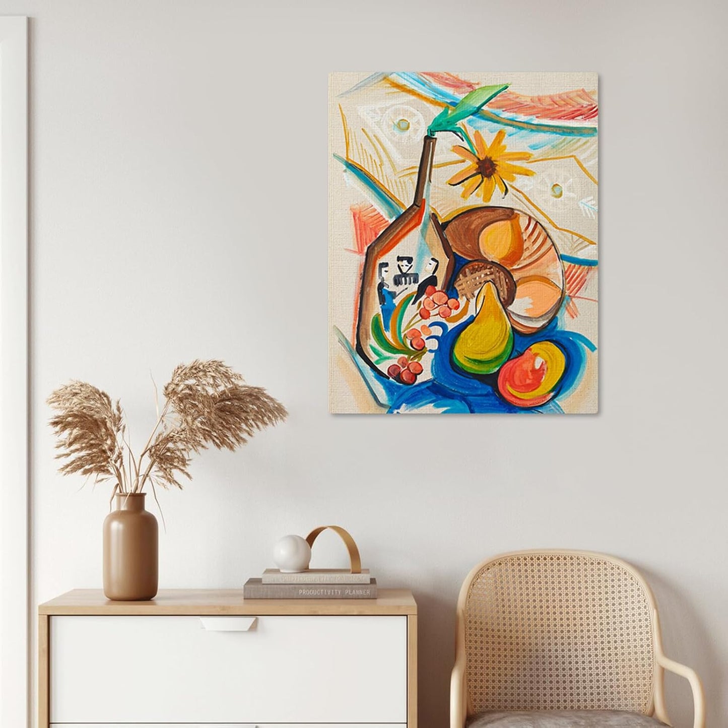 ESRICH Canvas for Painting 16x20 Inch, 6 Pack Canvas Boards for Painting Cotton Primed Acid Free Large Blank Canvas Panels for Oil Paint, Watercolor, Acrylic Paint, Gouache and Tempera.