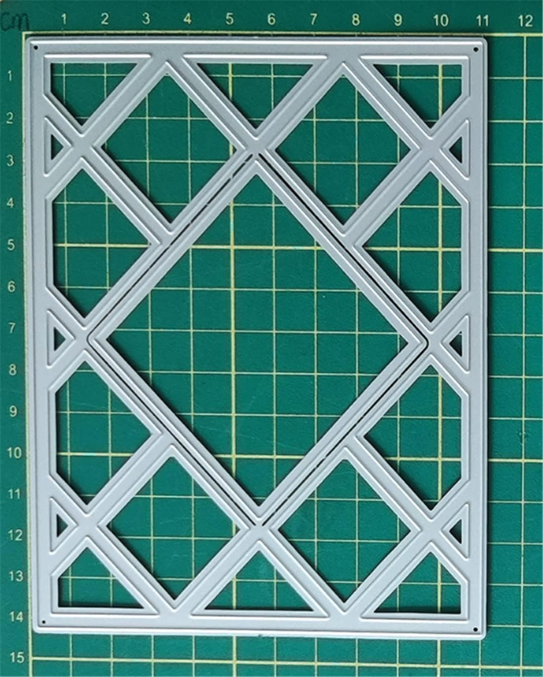 Mvchifay Cutting Dies for Card Making Metal Die-Cuts Scrapbooking Tool Hollow Frame DIY Craft Punch Template Embossing for Paper Album Decor (Style-A)