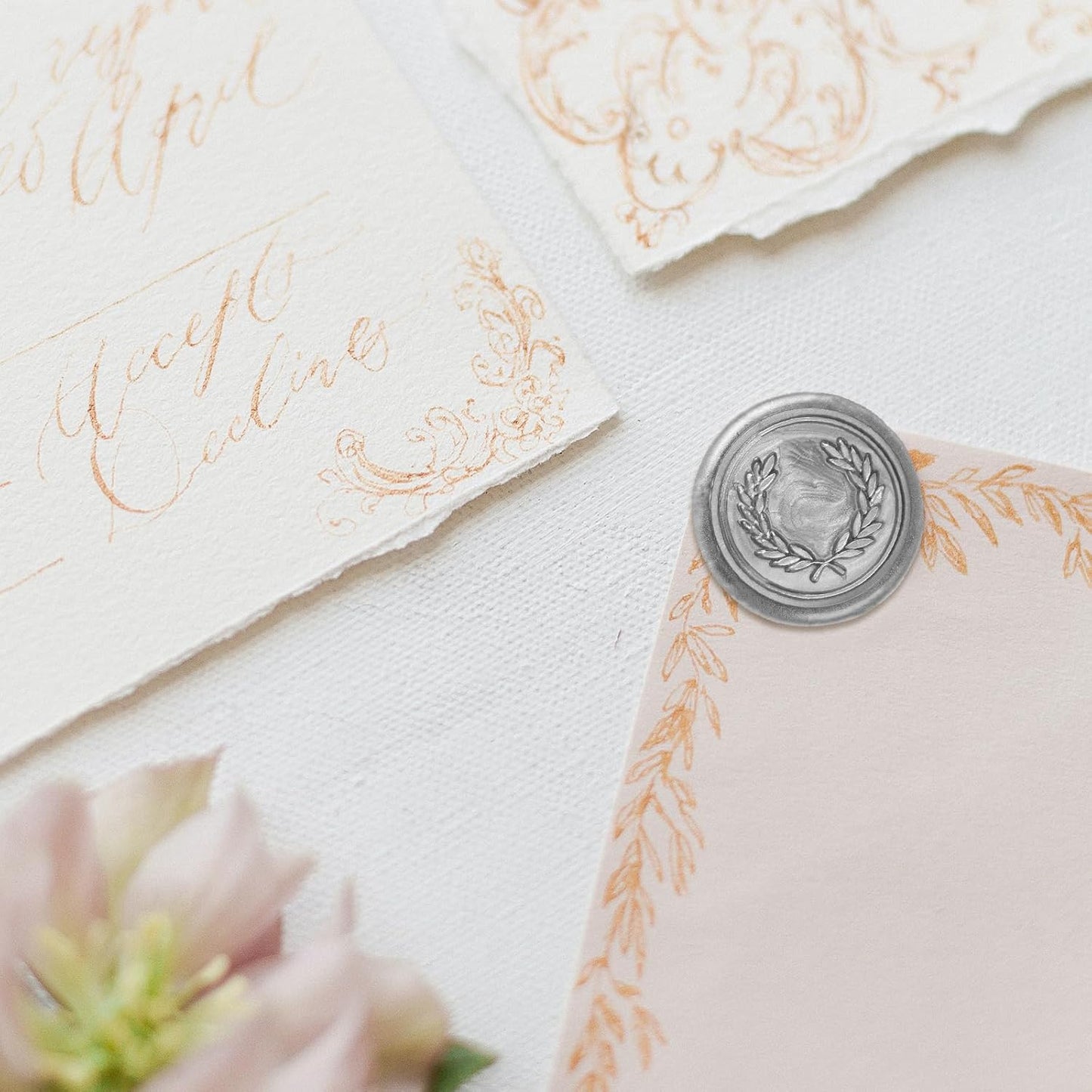 Glue Gun Sealing Wax Sticks for Wax Seal Stamp -Metallic Silver, Great for Wedding Invitations, Cards Envelopes, Snail Mails, Wine Packages, Christmas Gift Ideas, Pack of 10