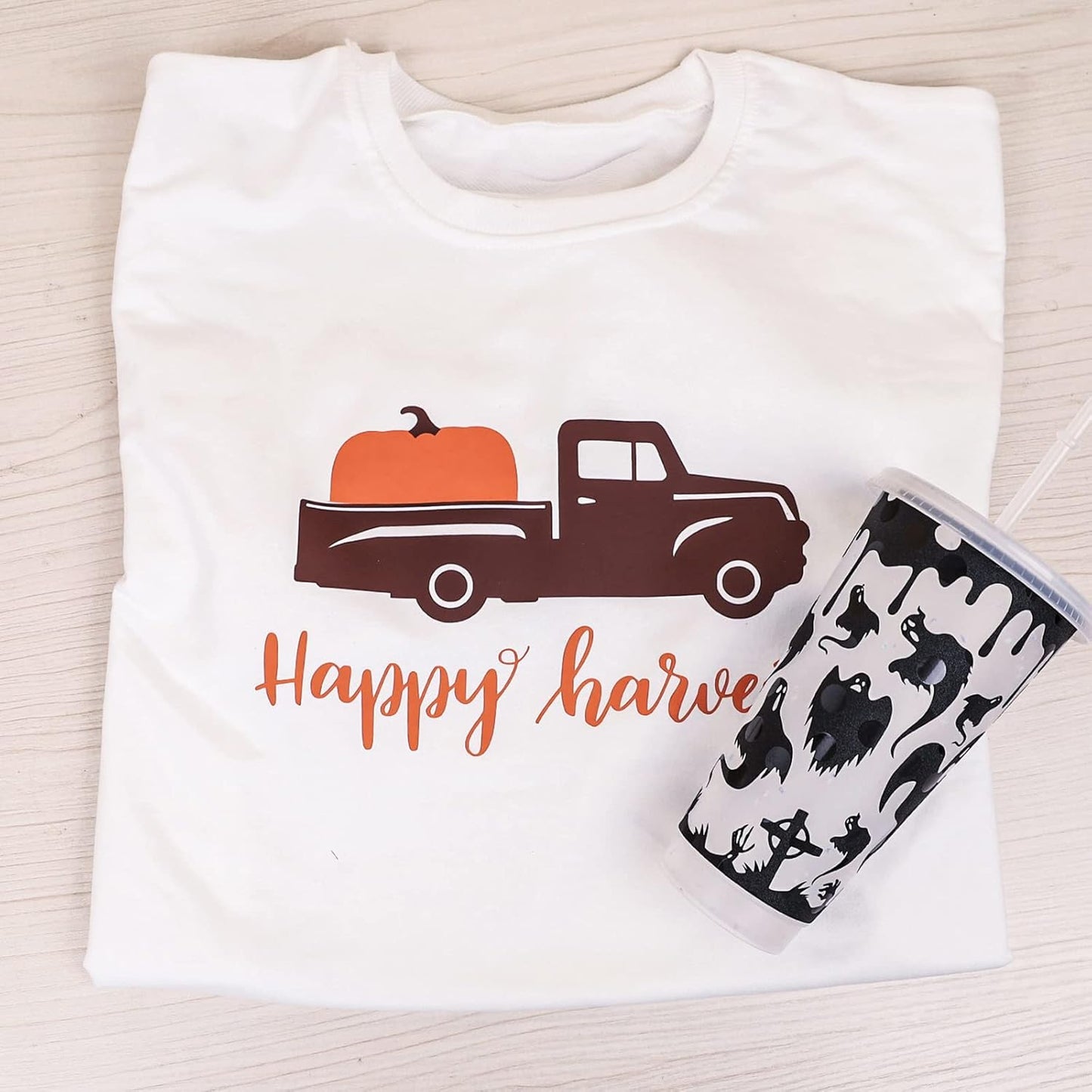 VINYL FROG Heat Transfer Vinyl Roll HTV Vinyl - 12" x5ft Brown Iron on Vinyl for T-Shirts, Heat Press Vinyl for DIY Craft Designs (Brown)