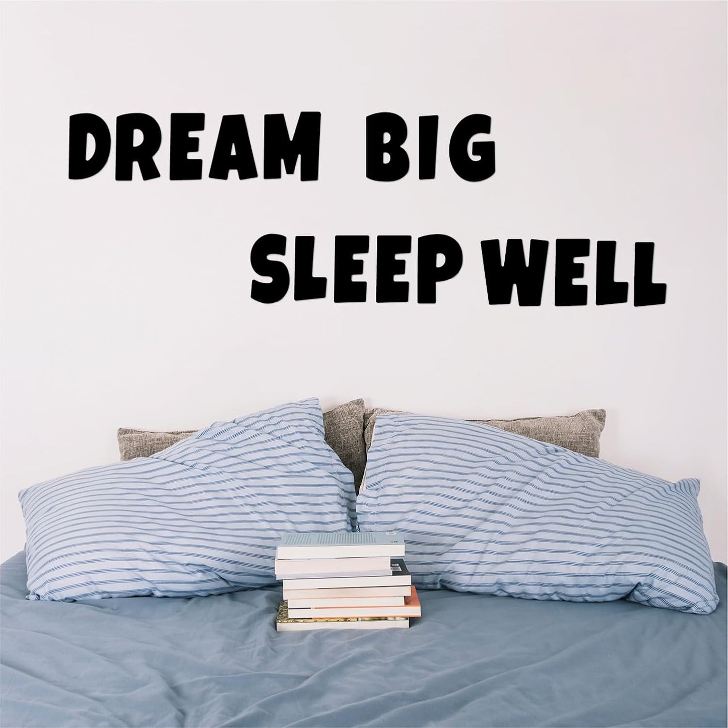 Bemeol Letter Stickers 432 Pieces 36 Sheets Bulletin Board Letters 3 Inch Classroom Alphabet Poster Board Letter for Bulletin Board Display School Decor(Black)