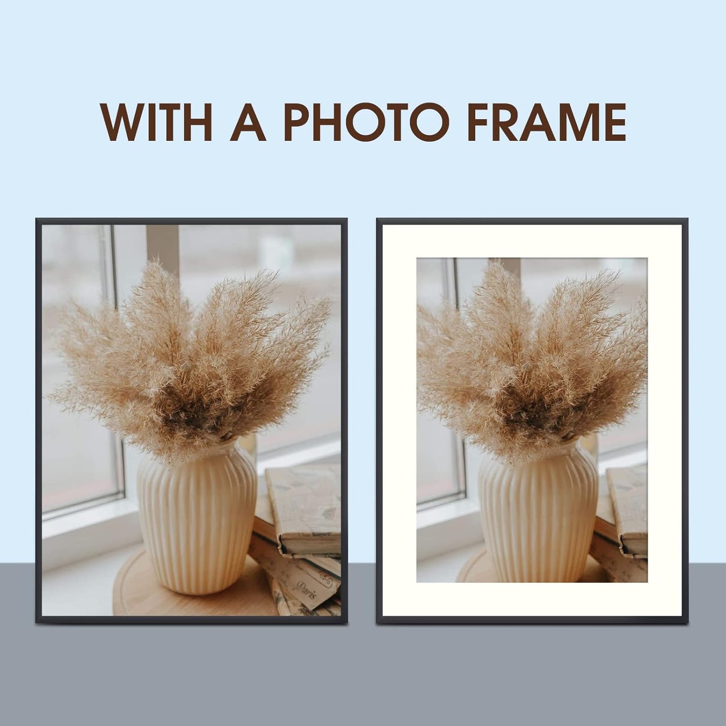 HOTUO 10 Pack 5x7 Ivory Picture Mats, 4 Ply Thickness Frame Mattes for 4x6 Photo, Photo Mat with Core Bevel Cut, for Frames/Artwork/Print/Pictur