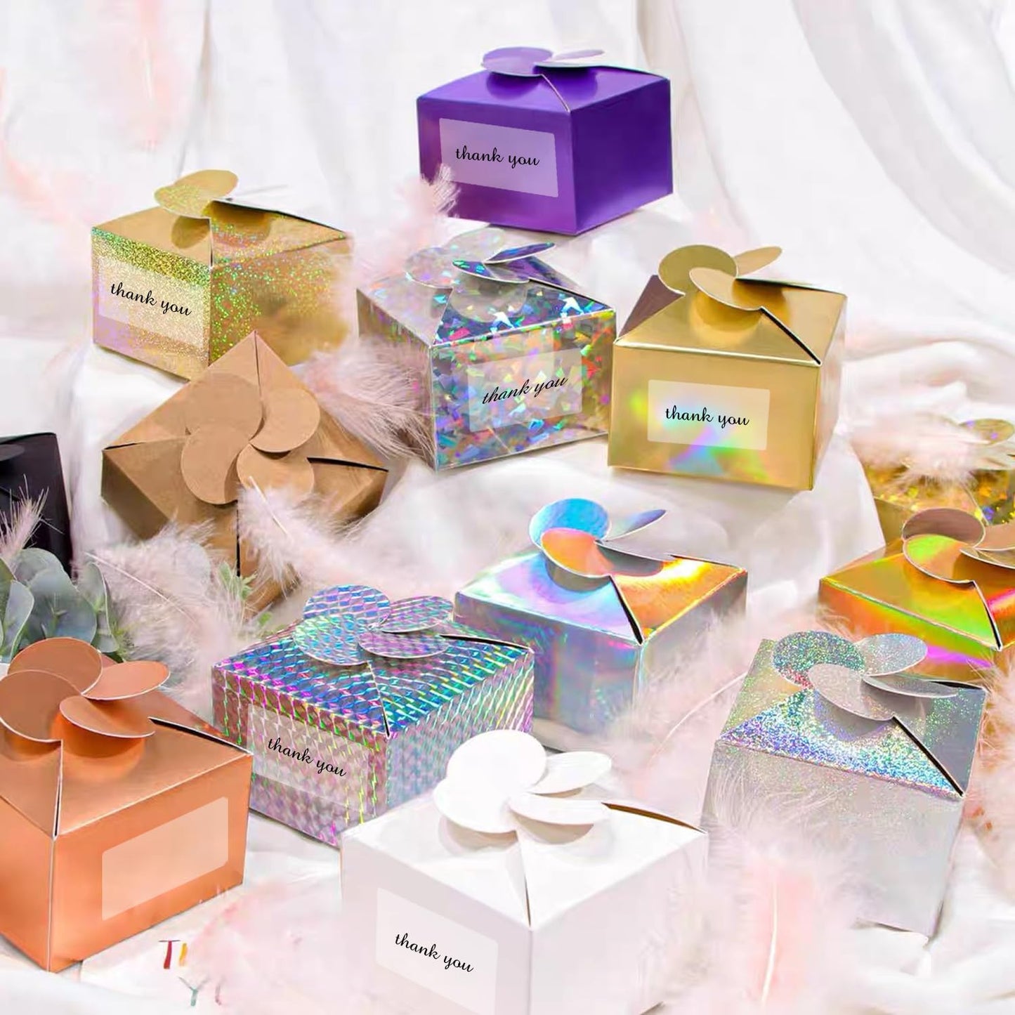 Transparent Thermal Labels Stickers, 2.25 x 1.25 Inch Clear Labels, Self-Adhesive Direct Thermal Stickers for Logo Design- Waterproof/ 200 Sheets