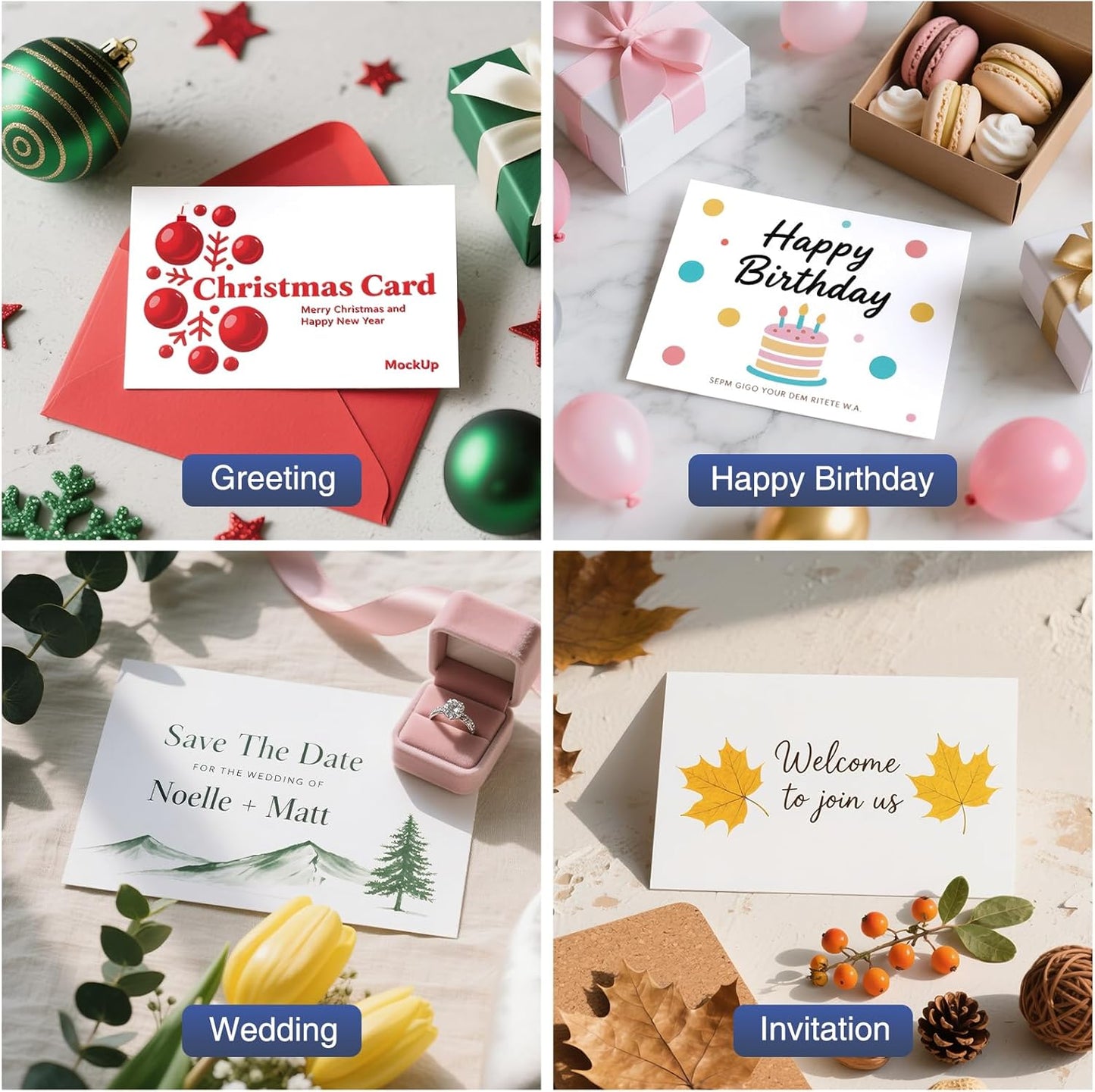 Cardstock 8.5 x 11 Inch 80 Sheets 190 gsm Heavyweight Card Stock Paper White Cardstock Printer Paper Perfect for Wedding Invitations, DIY Cards, Postcards, Photos, Art and Crafts