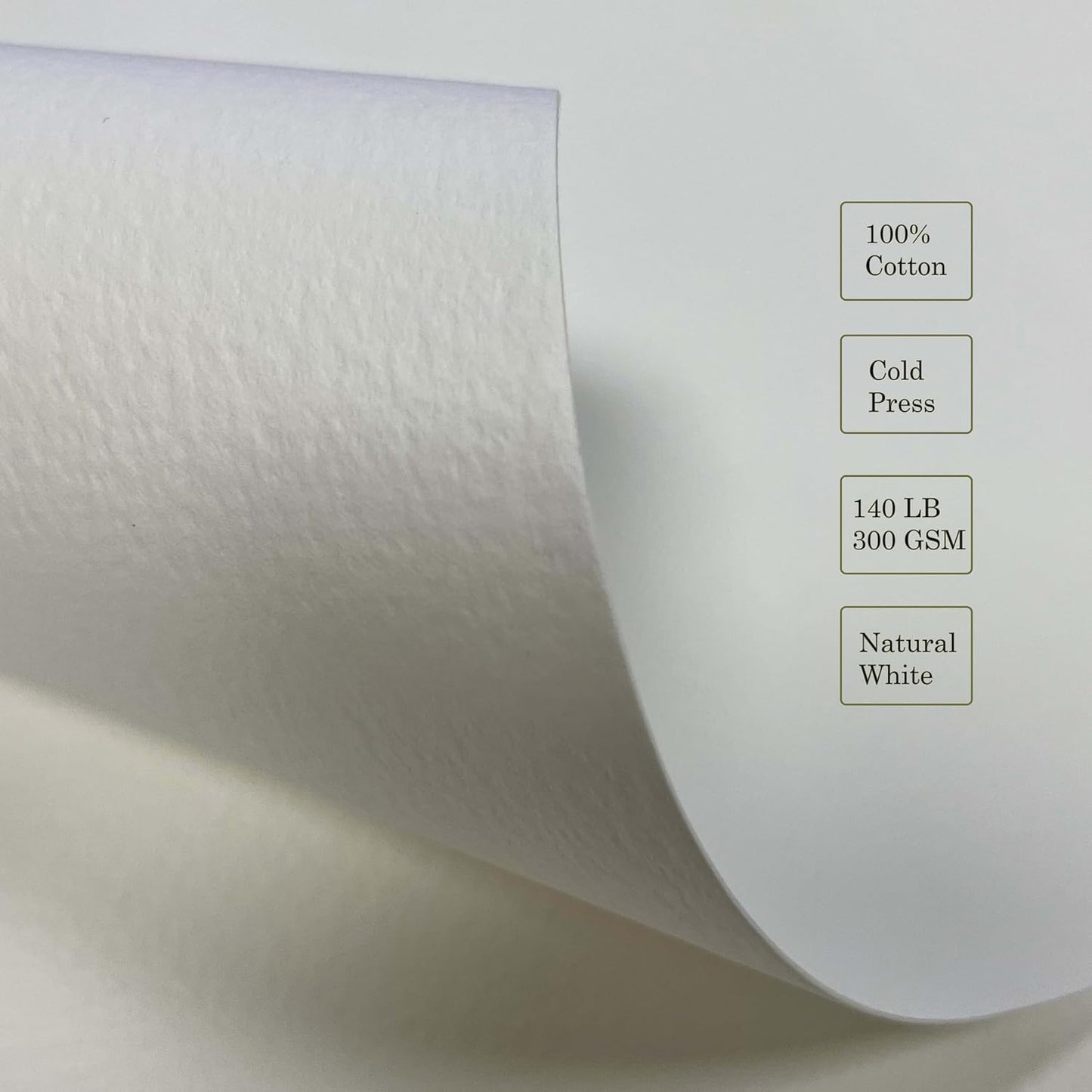 tumuarta Square 100% Cotton Watercolor - Sketchbook, 6x6 in, 140 LB, 300GSM, Cold Press, Acid Free, 24 Sheets,48 Pages, Watercolor Journal for Use As Travel Notebook and Mixed Media Pad On The Go