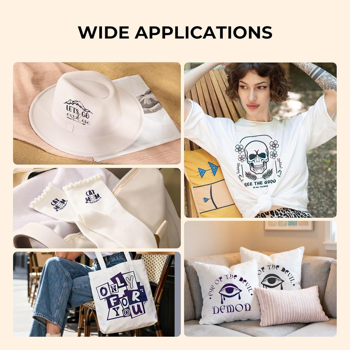 HTVRONT Chameleon HTV Heat Transfer Vinyl - 12" x 8ft Bronze Turns Purple HTV for Shirts, Iron on Vinyl for All Cutting Machine - Easy to Cut & Weed for Heat Transfer Design