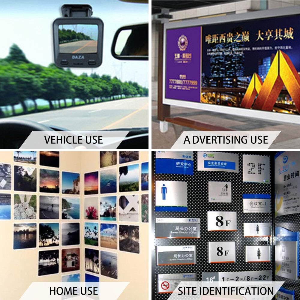 ToLanbbt Double Sided Foam Tape 2.36In x 33FT, Mounting Tape Heavy Duty, Strong Adhesive Weatherproof Seal Strips for DIY Craft Picture Poster, Car & Gap Filling Mountings, Home Office Decor (Black)