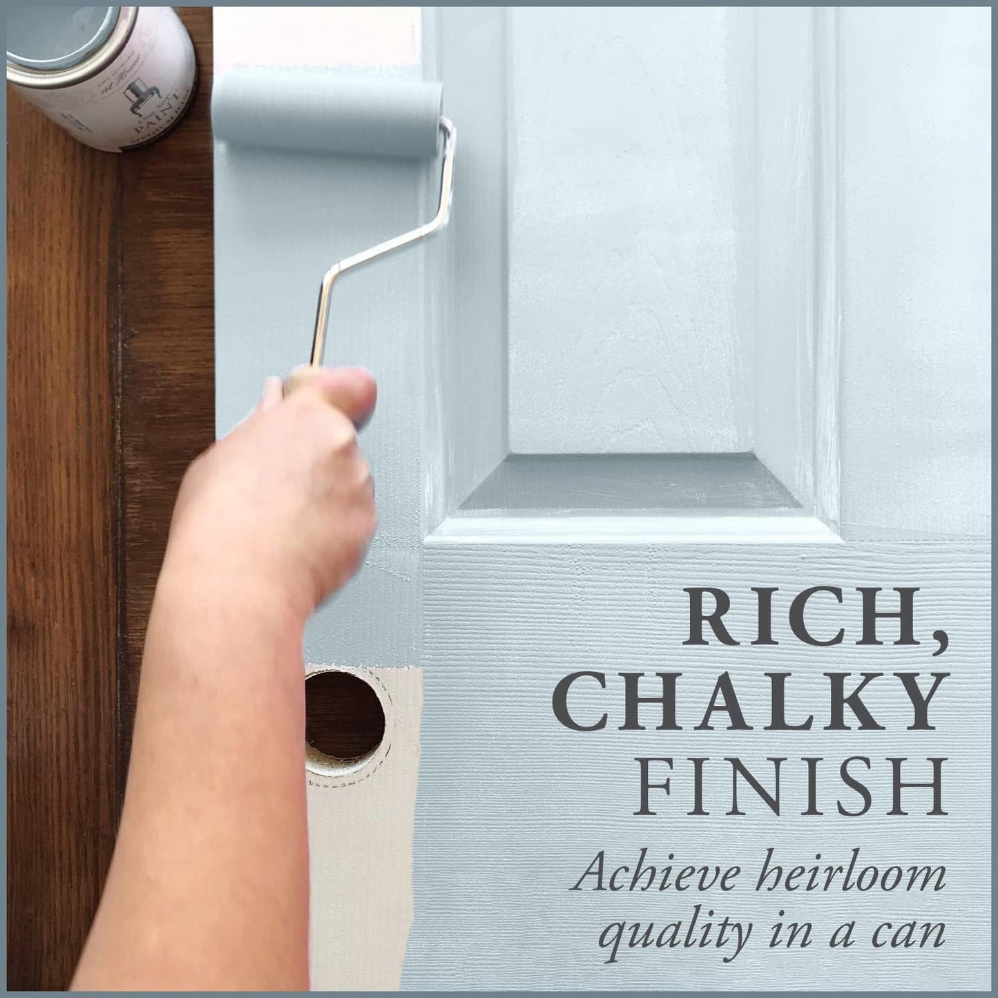 AMY HOWARD AT HOME Chalk-Based One Step Paint for Furniture, Cabinetry, Decor, Finish, and More | No Stripping, Sanding, or Priming | Ultra-Light Base | 32 Ounce | Nottoway