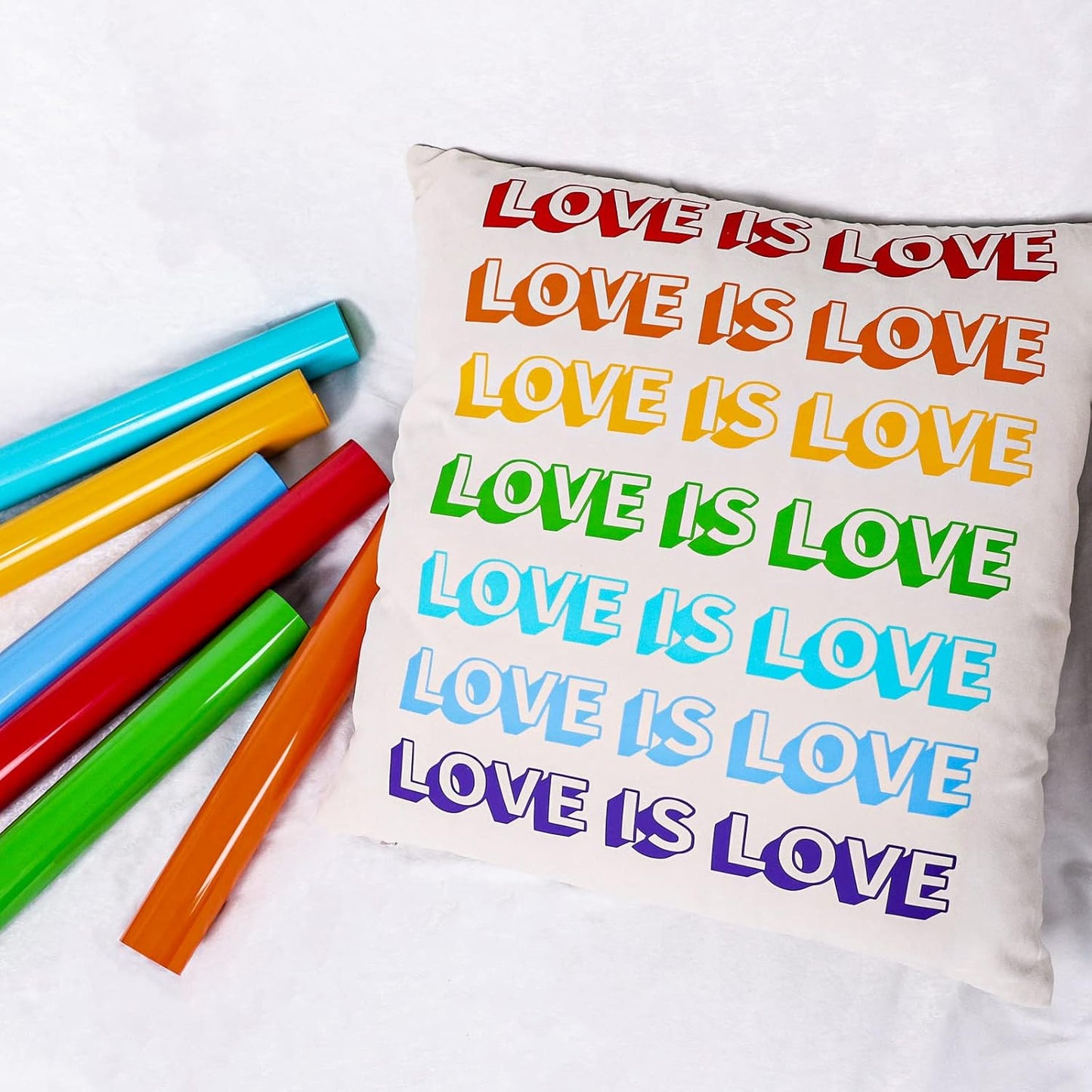 VINYL FROG Heat Transfer Vinyl Roll HTV Vinyl - 12" x5ft Red Iron on Vinyl for T-Shirts, Heat Press Vinyl for DIY Craft Designs (Red)