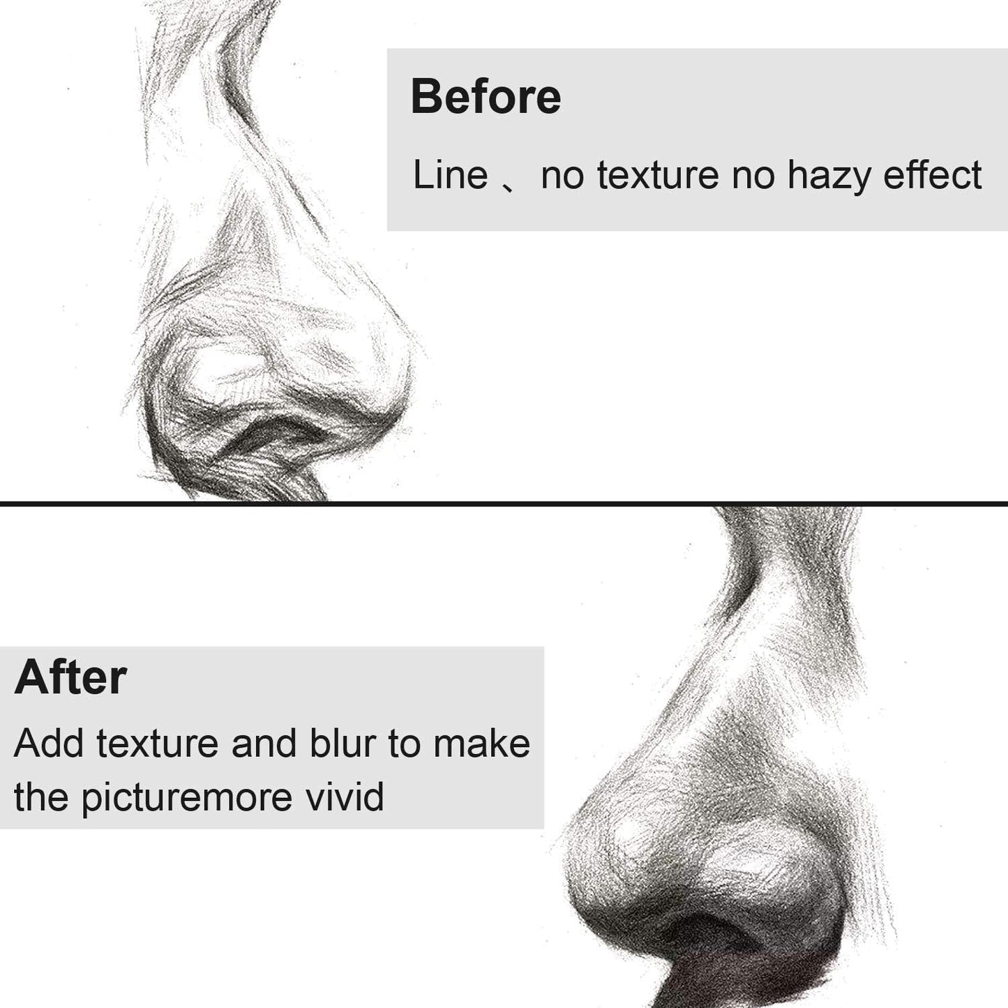 FEBSNOW 108 Pcs Blending Stumps and Tortillions, Paper Art Blenders, Art Pencils, Drawing Pencils for Student Artist Charcoal Sketch Drawing Tools, Sketch Supplies