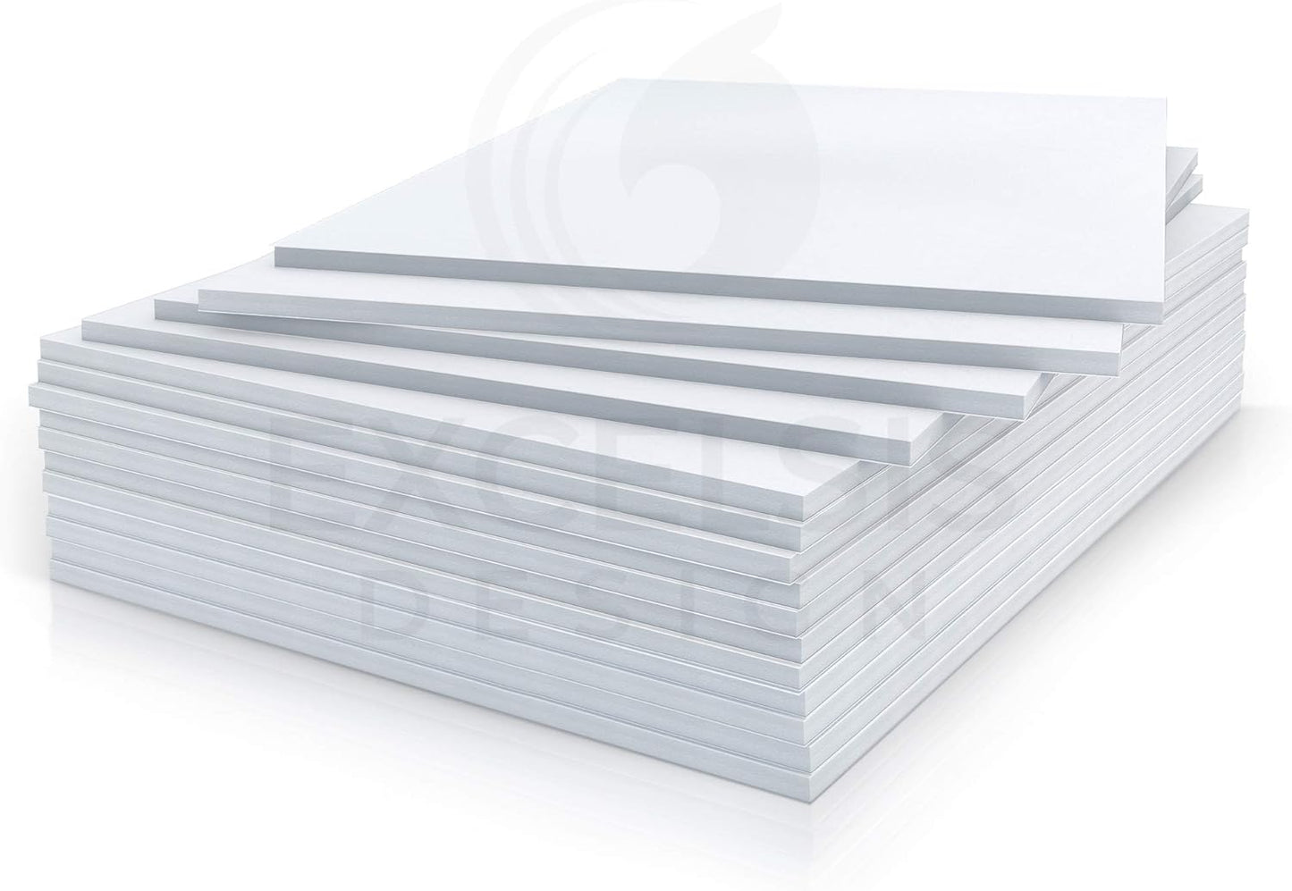 15 Pack Foam Board | White Foam Board 1/8 Inch Thick White Core Mat | Backing Board for Presentations, Signboards, Arts, Display and Crafts with Double-Sided Sheet - 16x20 Inches