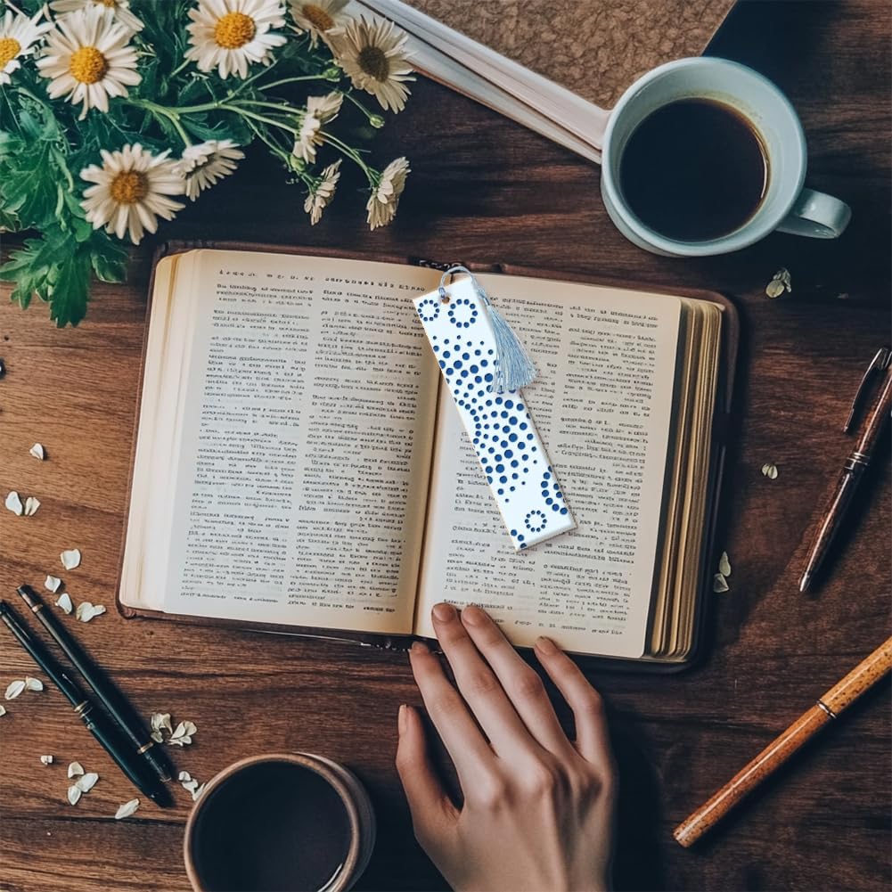 CHGCRAFT 16 Sheets Abstract Floral Clay Texture Mat Seamless Flower Pattern Polymer Clay Texture Sheets DIY Tools for Pottery Earring Jewelry Making Stamp Engraving Machines, 4x2.6inch