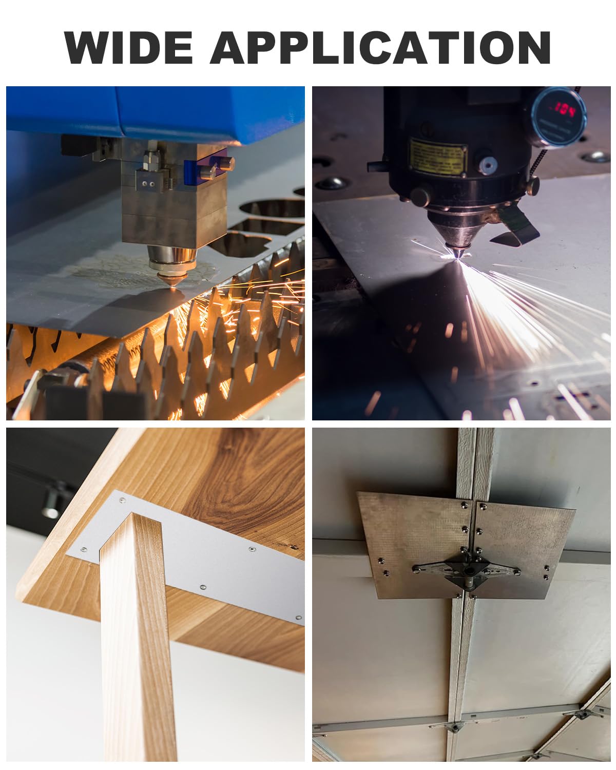 2 Pcs 18 Gauge Steel Sheets Metal Cold Rolled Steel Plate, 12" x 9" Weldable Metal Sheet for DIY Craft Projects, Industrial, Professional