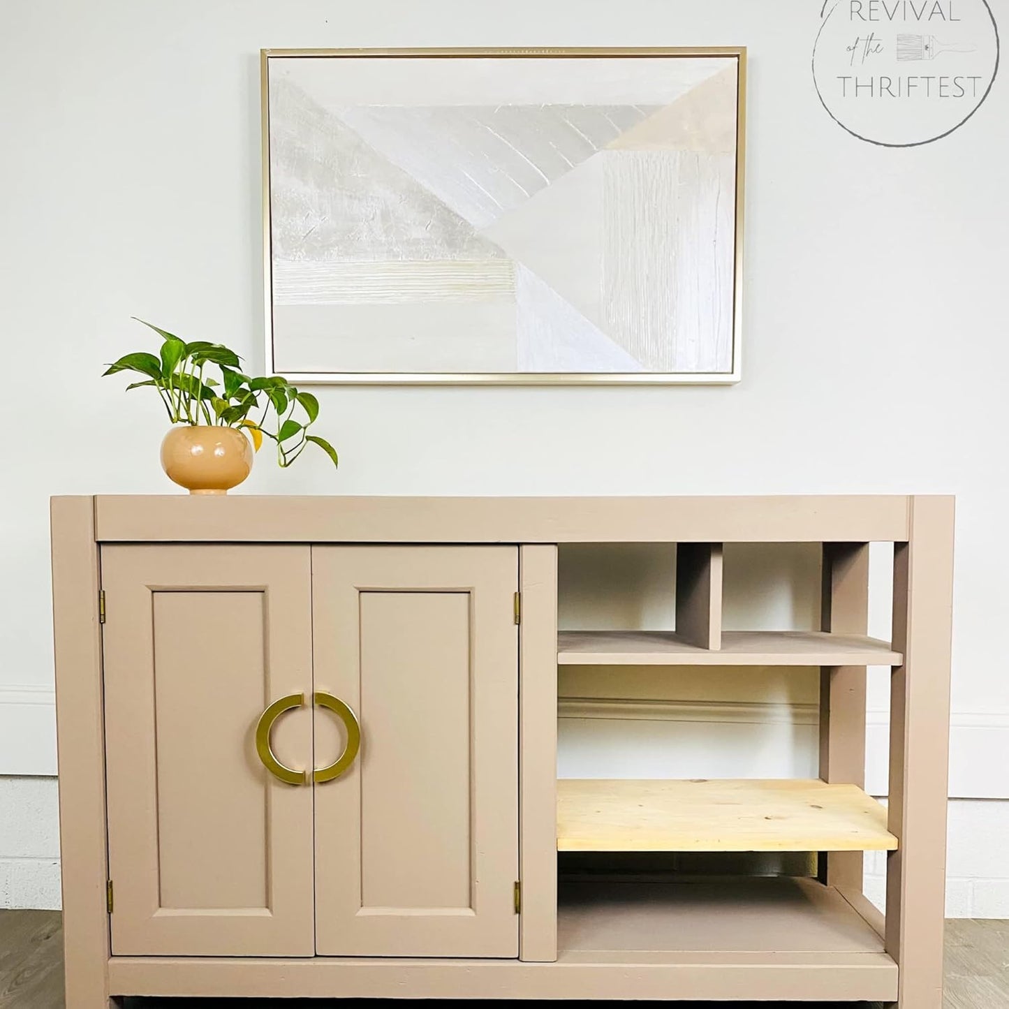 Dixie Belle Paint Company Chalk Finish Furniture Paint - Mud Puddle (16oz) - Matte Rich Taupe Chic Chalk Mineral DIY Furniture Paint