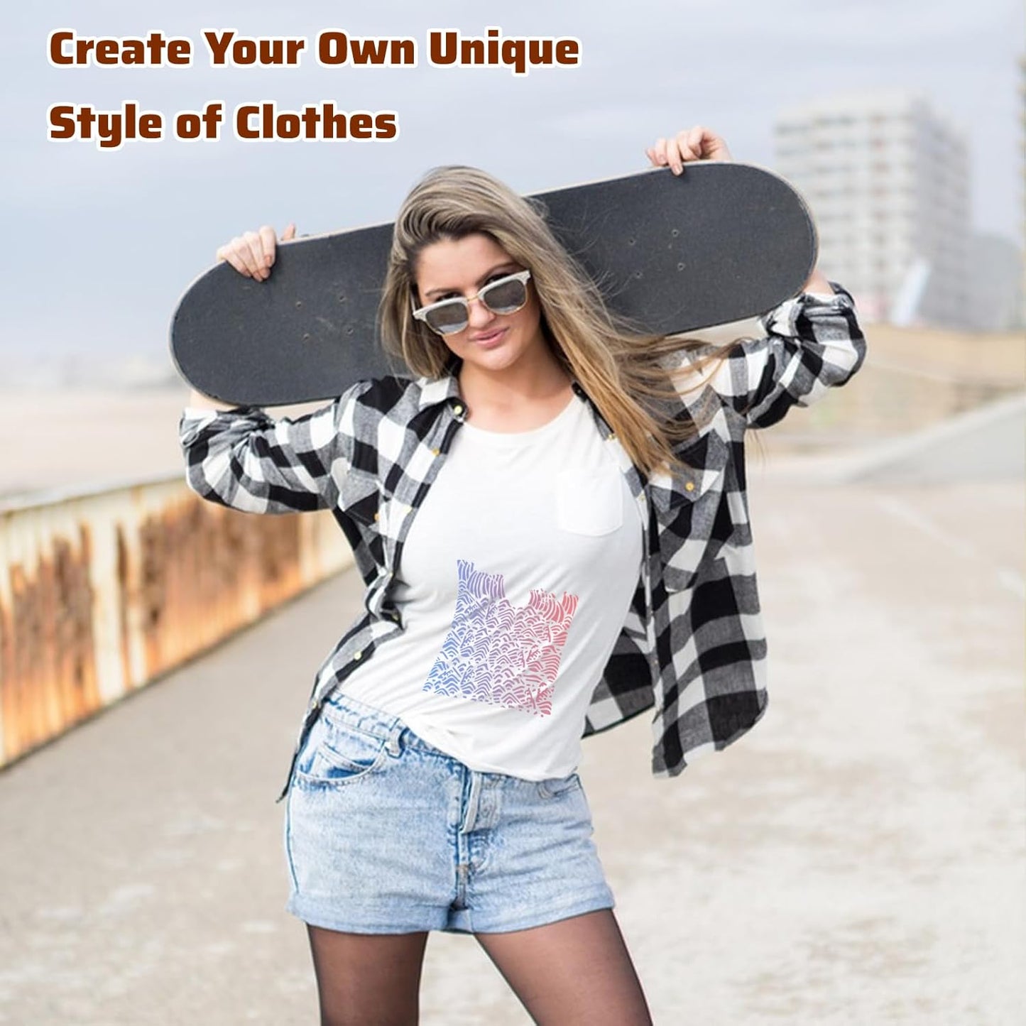 16Pcs Layering Stencils for Painting, 6"x6" Paint Stencils Mixed Texture Bubble Dot Waves Stone Crackle Splatter Geometric Stencil, Stencil for Painting on Wood DIY Art Crafts