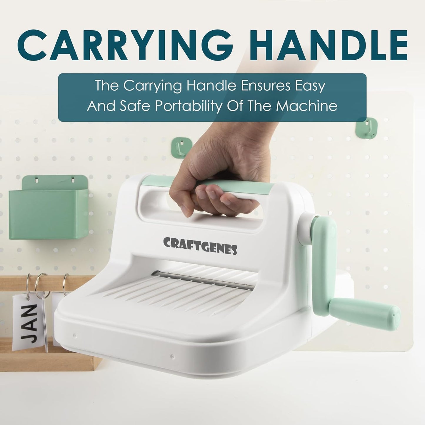 Manual Die Cutting Machine, Embossing Machine 6'' Opening Size for Cardmaking, Scrapbooking, and DIY Crafts – Complete Set with A5 Die Cuts, Embossing Folders, Plates, Clear Stamps