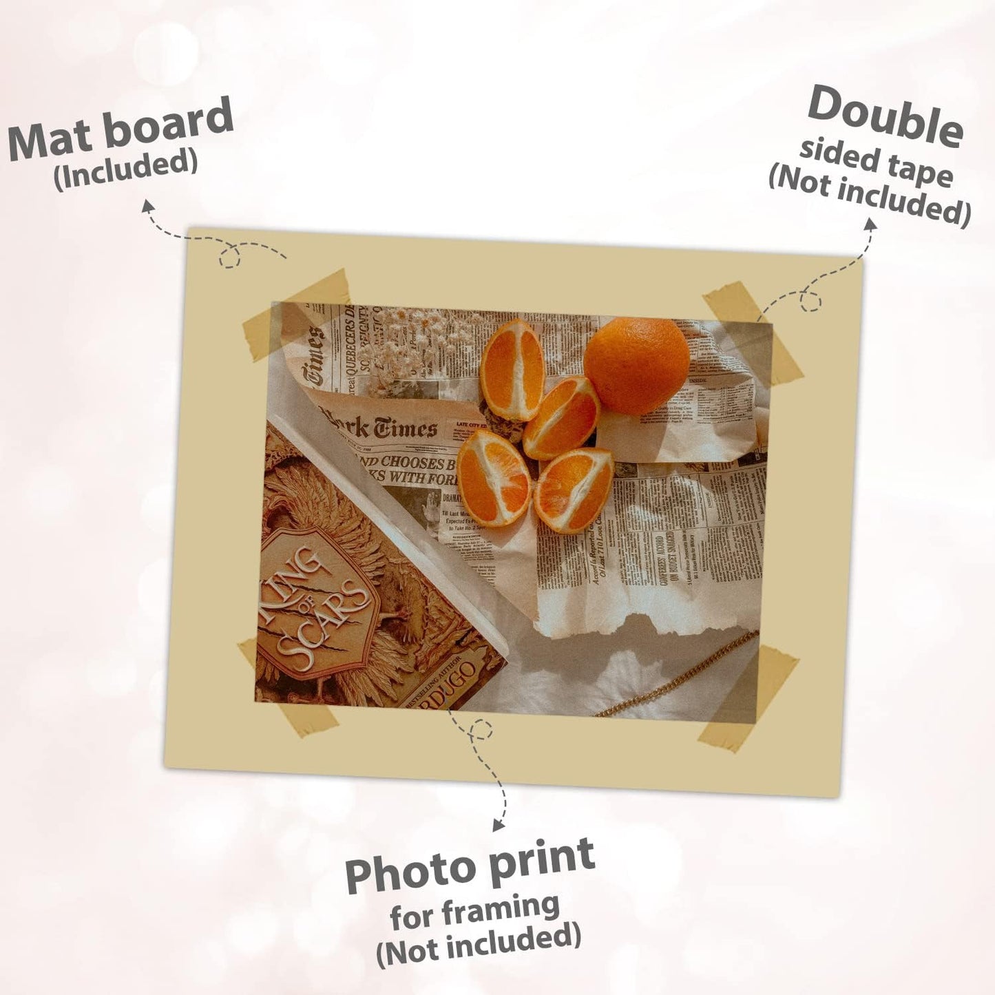 Golden State Art, 5x7 Matboard Mat Board Blanks - Assortment Color Uncut Mats for DIY Projects, Presentation Boards, Art Crafts (20 Pack)