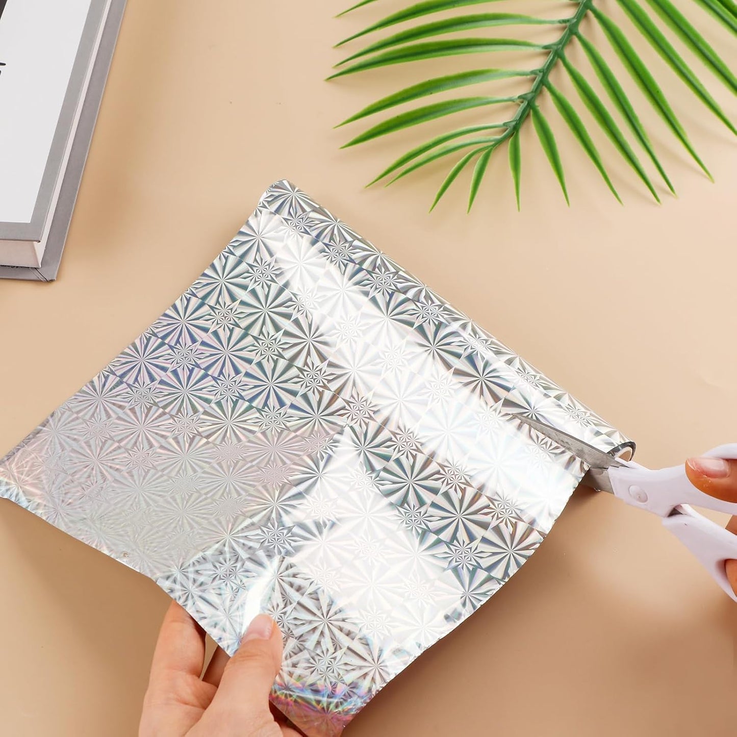 CYFUN DESIGN Transfer Foil Rolls Kit for Foil Transfer, 6 Assorted Colors, 5in x 9.84ft Long, Hot Stamping Machine,DIY Scrapbooking Cardstock Decor