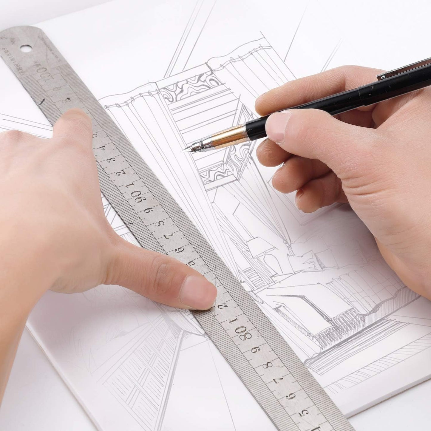 Translucent Vellum Paper, Bachmore 8.5x11 inches Tracing Pad, 75 Sheets for Pencil, Marker and Ink - Trace Images, Printable, Sketch, Preliminary Drawing, Overlays 56 LB / 90 GSM (1 Pack)