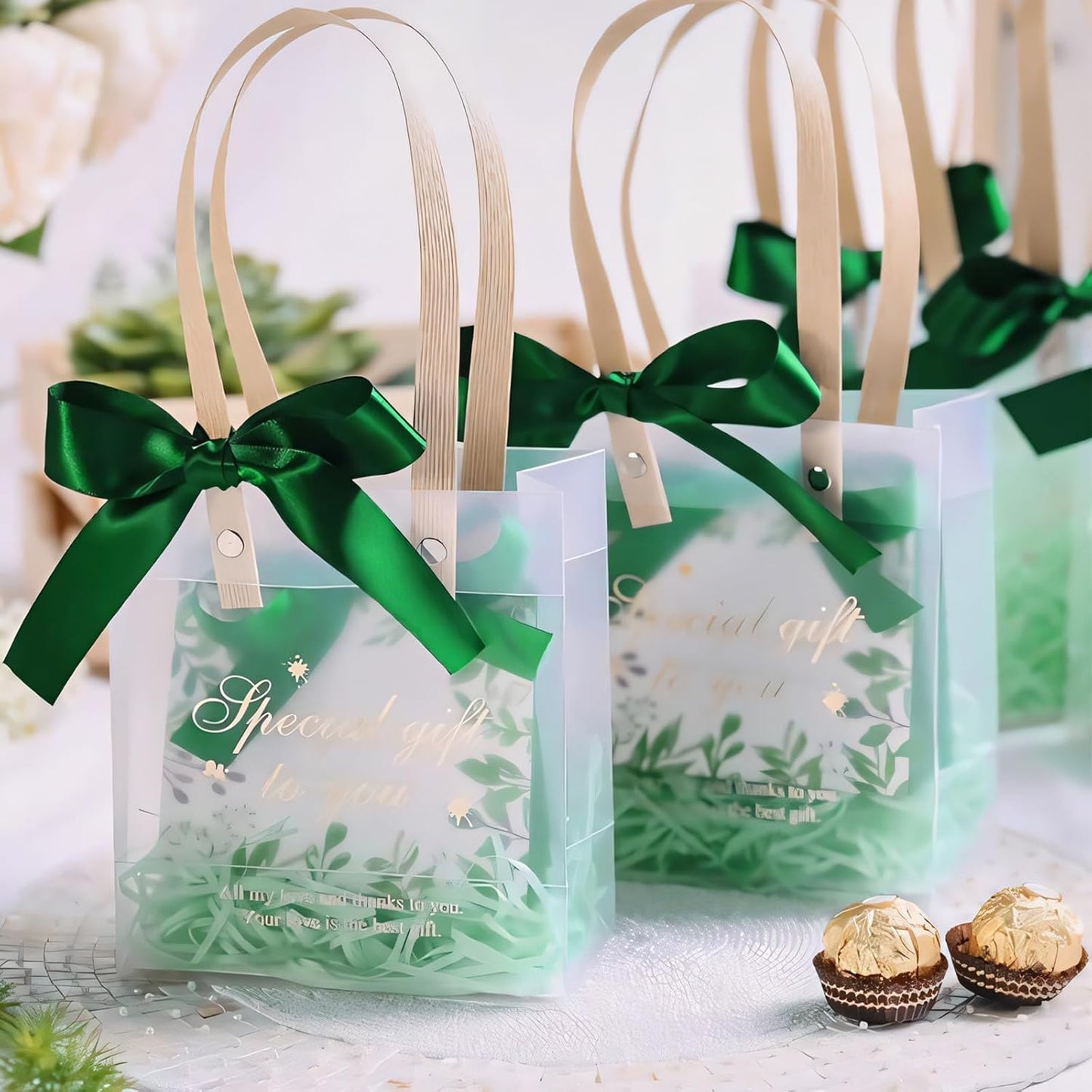 Forest Green Satin Ribbon 1" X 50 Yards Solid Color Double Faced Ribbons Perfect for Crafts Wedding Decor Bow Making Arts Sewing and More