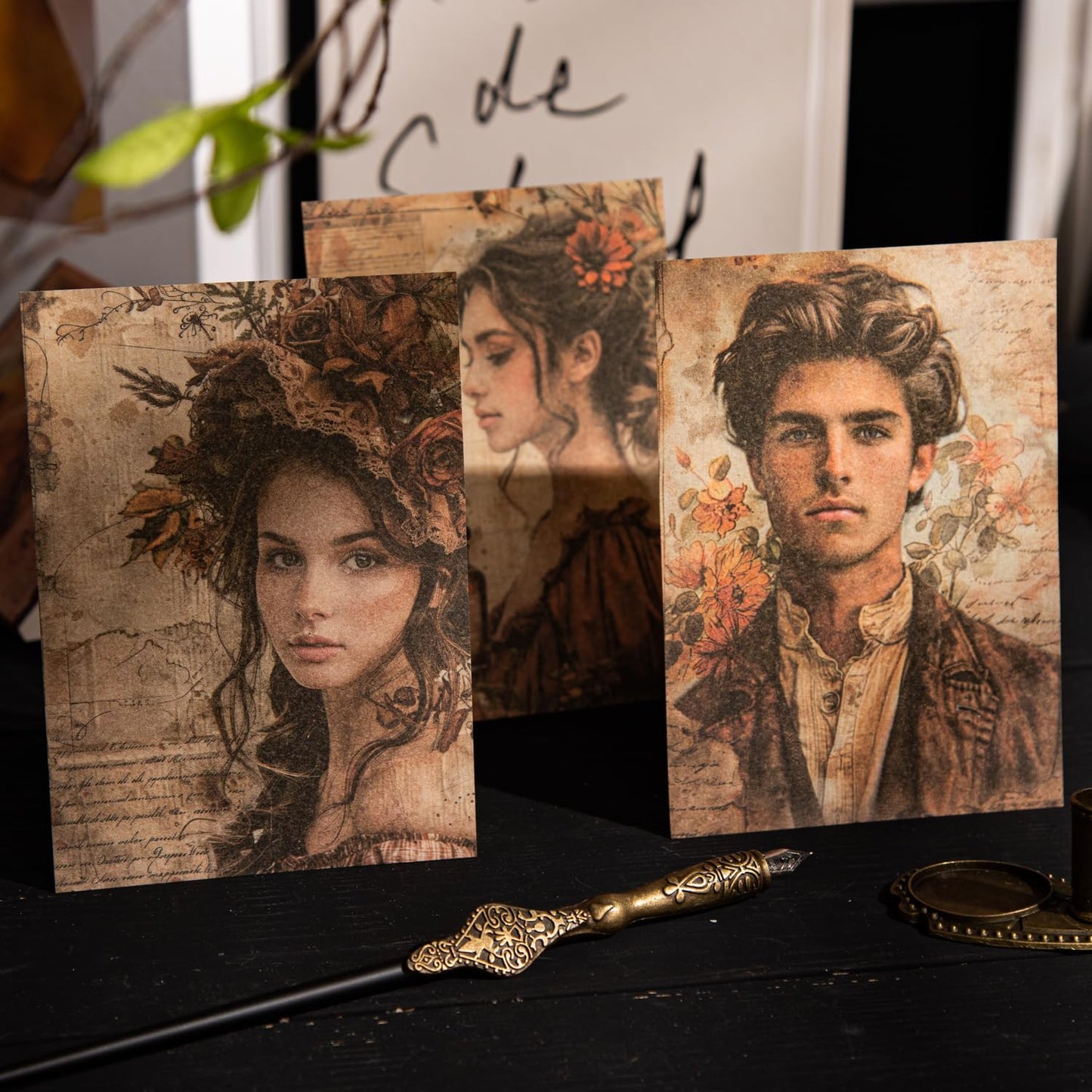 Retro Scrapbook Paper Set, 180 PCS Vintage Ephemera Pack for Junk Journaling, Scrapbooking, Crafting, DIY Projects, Diaries, and Art Supplies