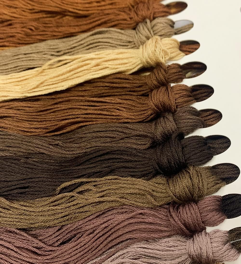 14CT Counted Cross Stitch Kits for Adults Mountain Flowers Advanced Stamped Cross Stitch Kits for Adults (Mountain 2)