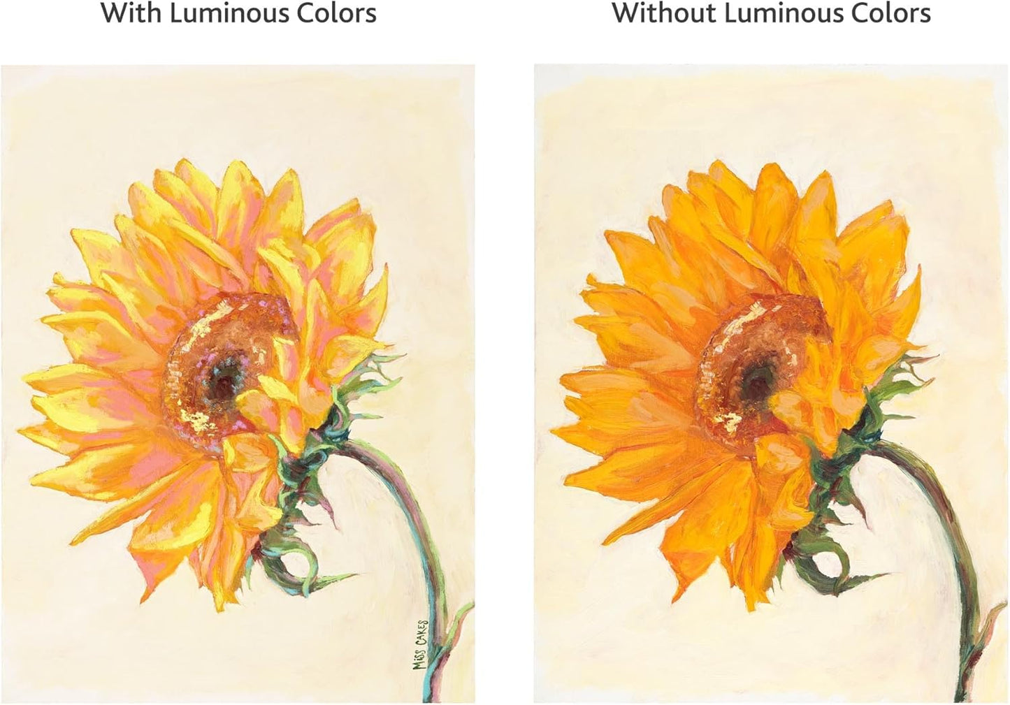 Tusc & Pine Artist Oil Paint - Luminous Lemon, 40 ml, Non-Yellowing, Rich & Creamy Consistency, Maximum Pigment Load, Small Batch Milled Oil Paints Made in the USA for Professional Artists