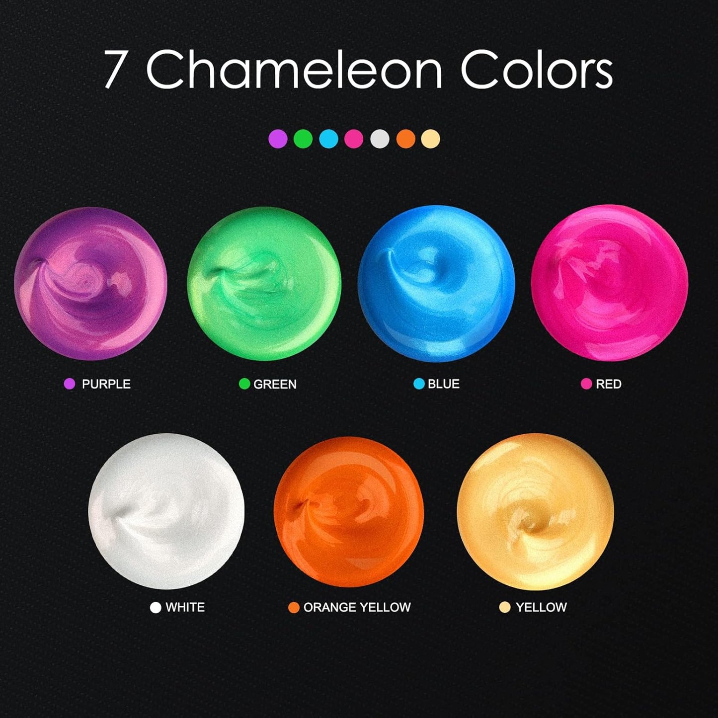 GOTIDEAL Iridescent Acrylic Paint Chameleon Red Tubes(120ml, 4.1 oz) Non Toxic Non Fading,Rich Pigments for Painters, Adults & Kids, Ideal for Canvas Wood Clay Fabric Ceramic Craft Supplies