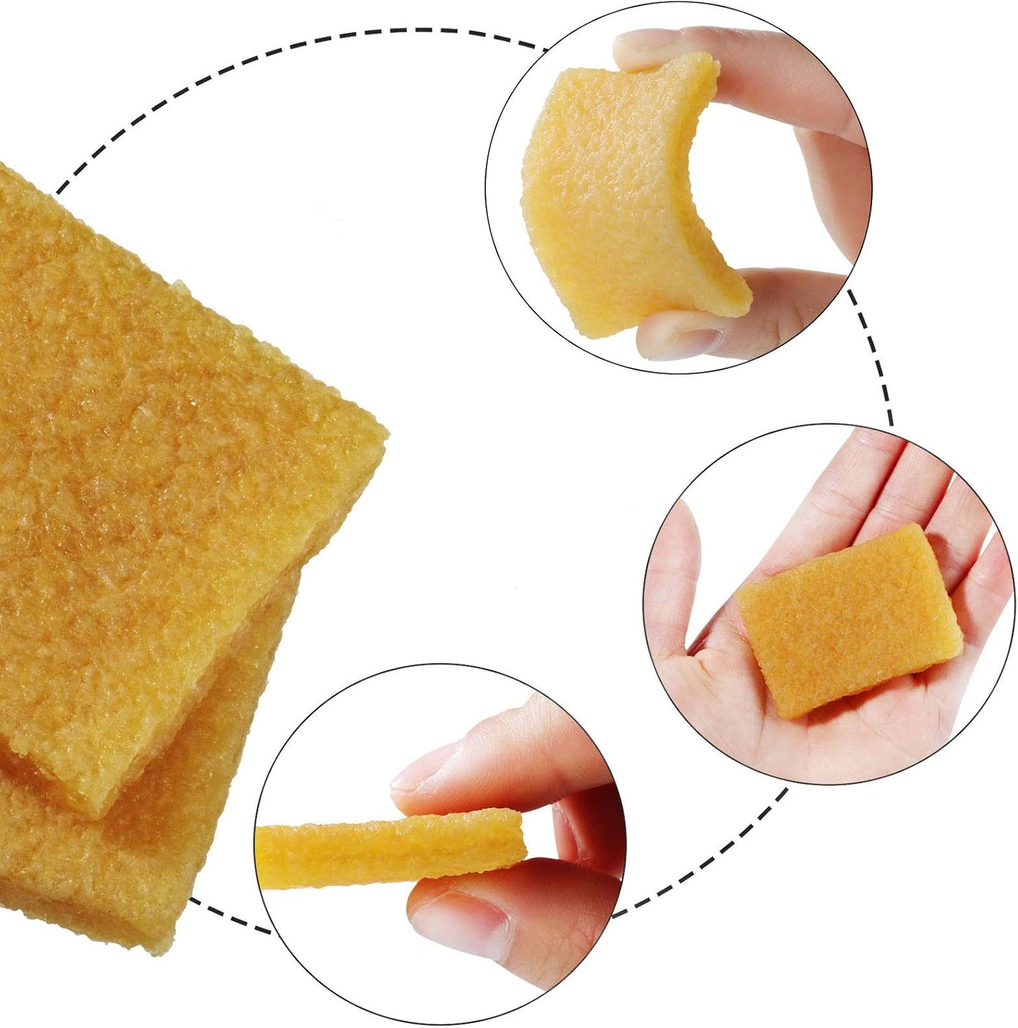 Zonon 6 Pieces Art Ruling Pen 3 Sizes Masking Fluid Pen and 50 x 35 x 5 mm Glue Residue Eraser, Ruling Ink Set for Watercolor Drawing Mounting Art Artists Supplies, No ink(Green)