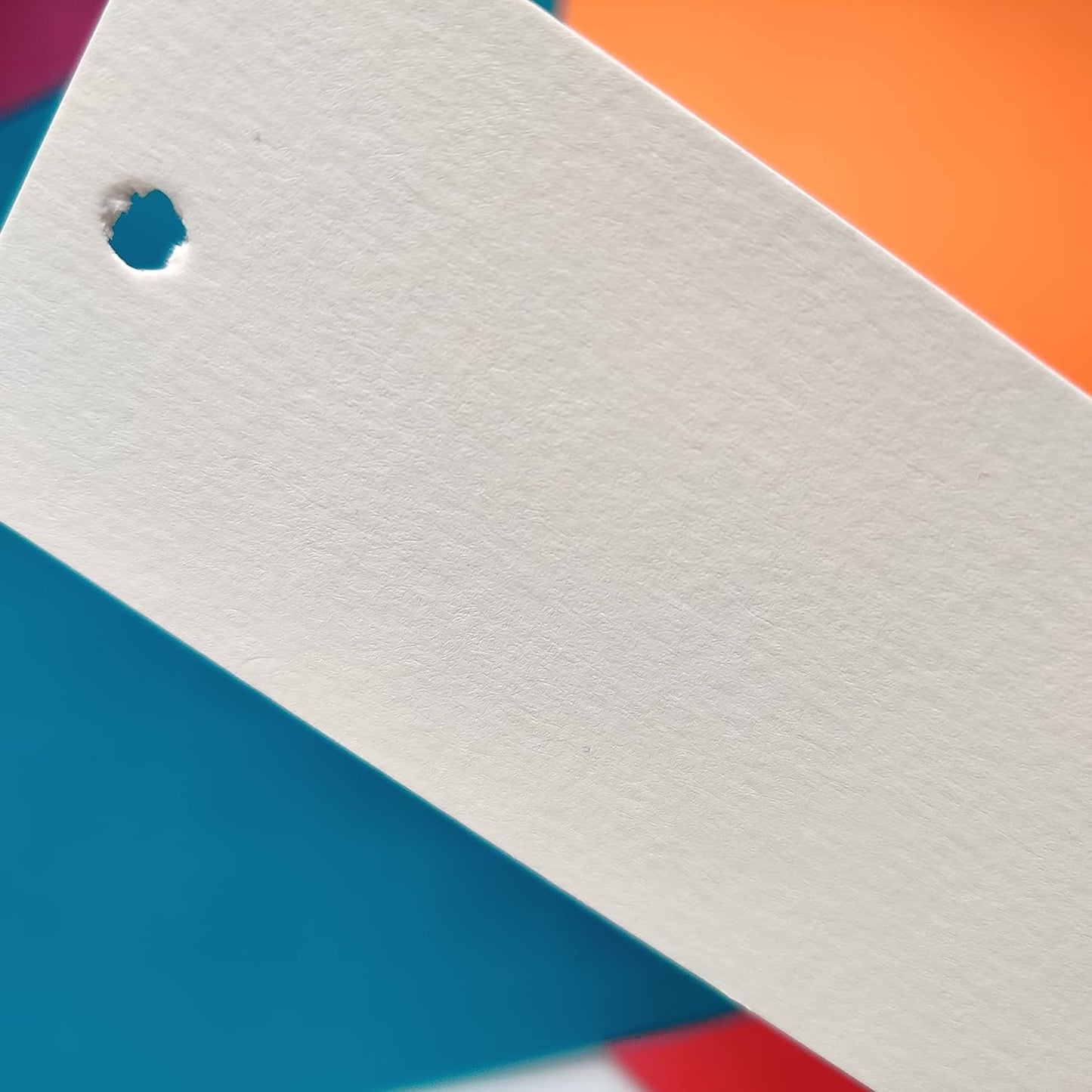 320gsm Premium Ivory Professional Bookmark Sketchpads/for All Mediums, Calligraphy, Charcoal, acrylics, Gouache / (Pack of 2 - a Total of 30 DIY Bookmarks) / Blue Florals