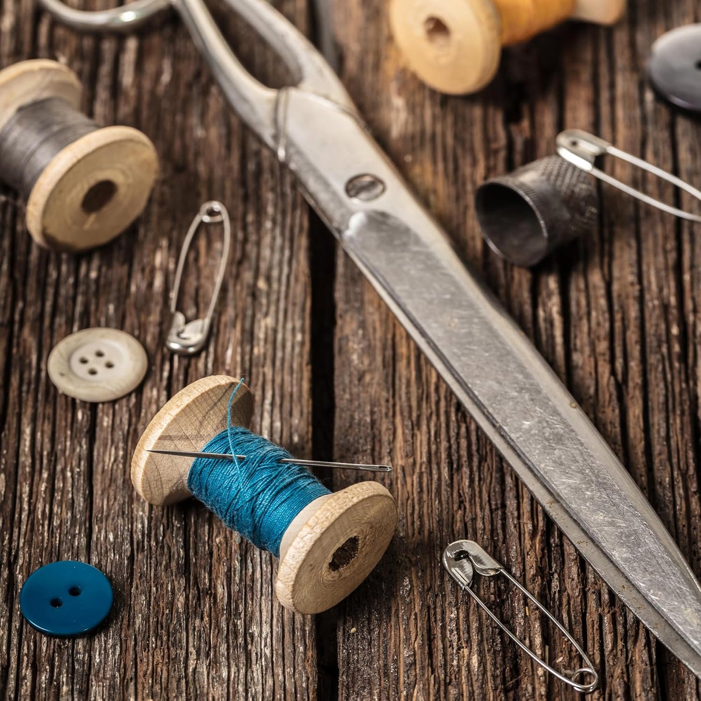 200 PCS Large Safety Pins - 2.1 Inch Heavy Duty Sewing Pins for Clothing, Strong Nickel Plated Steel