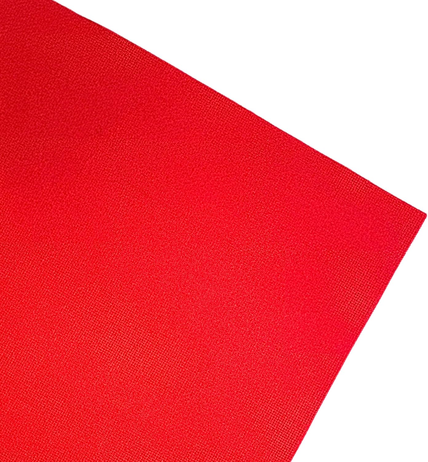 2 Sheets of Red 14 Count Aida Cloth – 21 x 21 Inch Pre-Cut Fabric Squares – Cross Stitch Fabric – 100% Cotton – Ideal for Needlework & Embroidery – The Knotty Unicorn