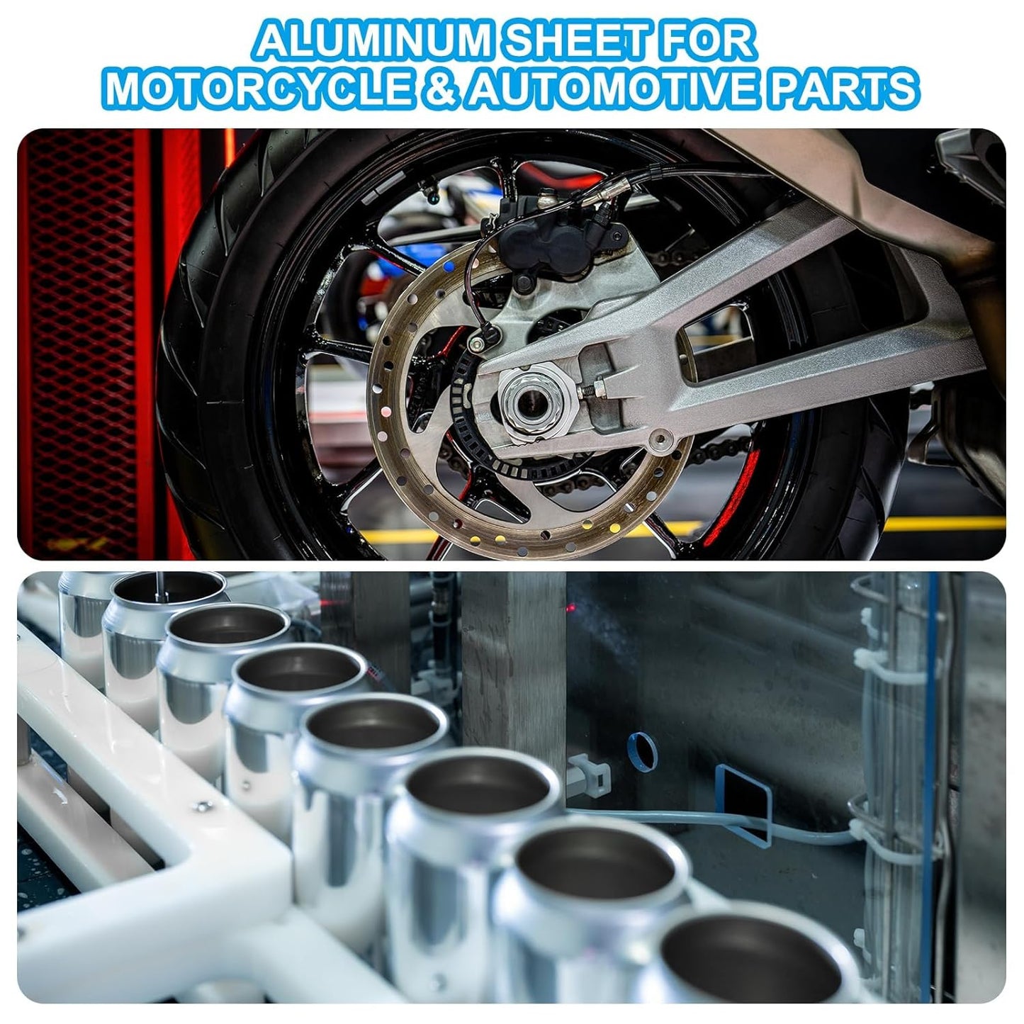 PATIKIL 6061 T651 Aluminum Sheet Metal 4 x 8 x 1/8(0.125") Inch 3Pcs Flat Plain Aluminum Plate Covered Stock with Protective Film, Heat Rectangle 3MM for Lndustry Crafting