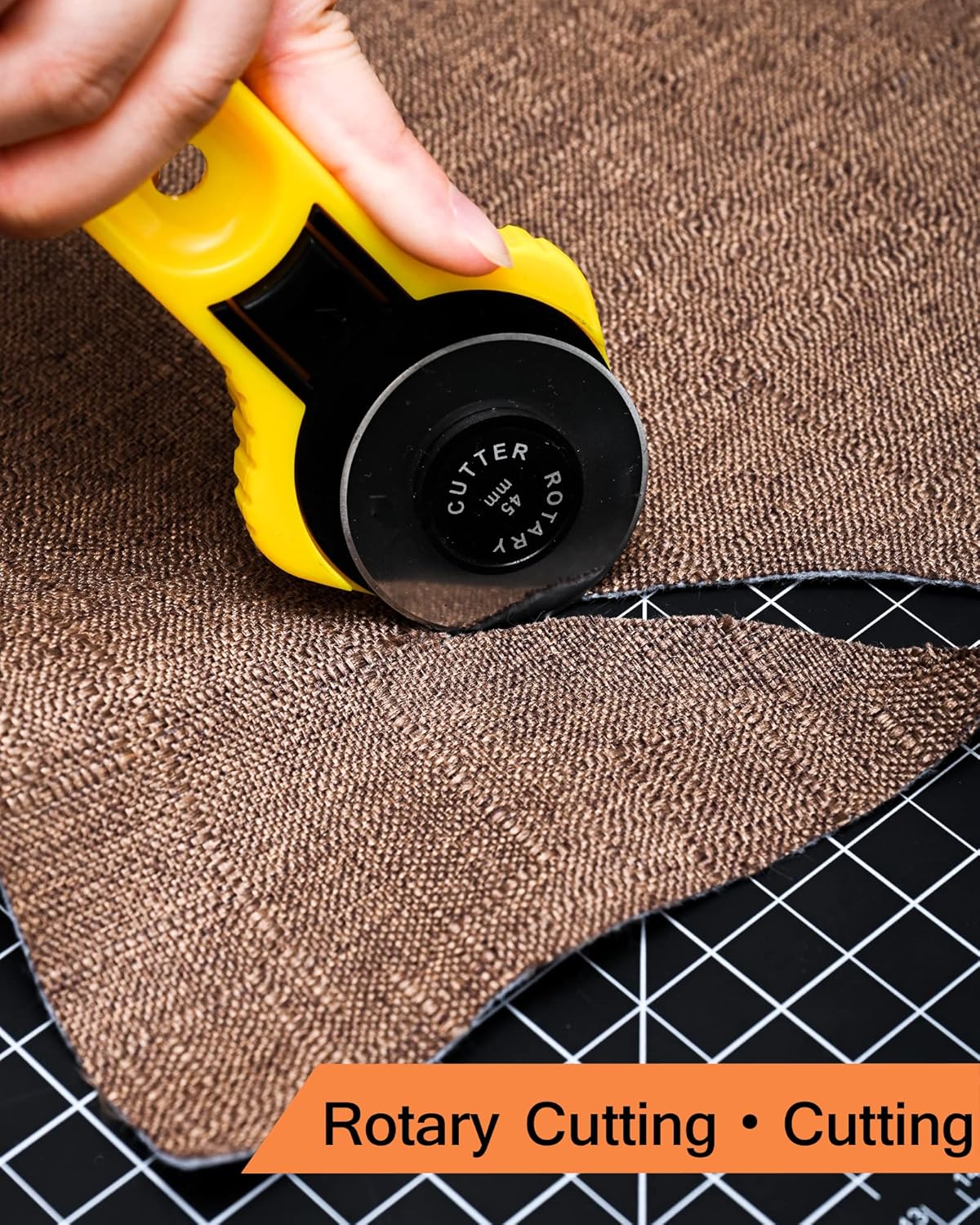 Density-upgraded 18"x12" Self Healing Cutting Mat, Idemeet Rotary Sewing Mat for Crafts, 5-Ply Blade Table Protector Cut Board for Fabric Leather Cutting Quilting Modeling Hobby Project, A3, Black