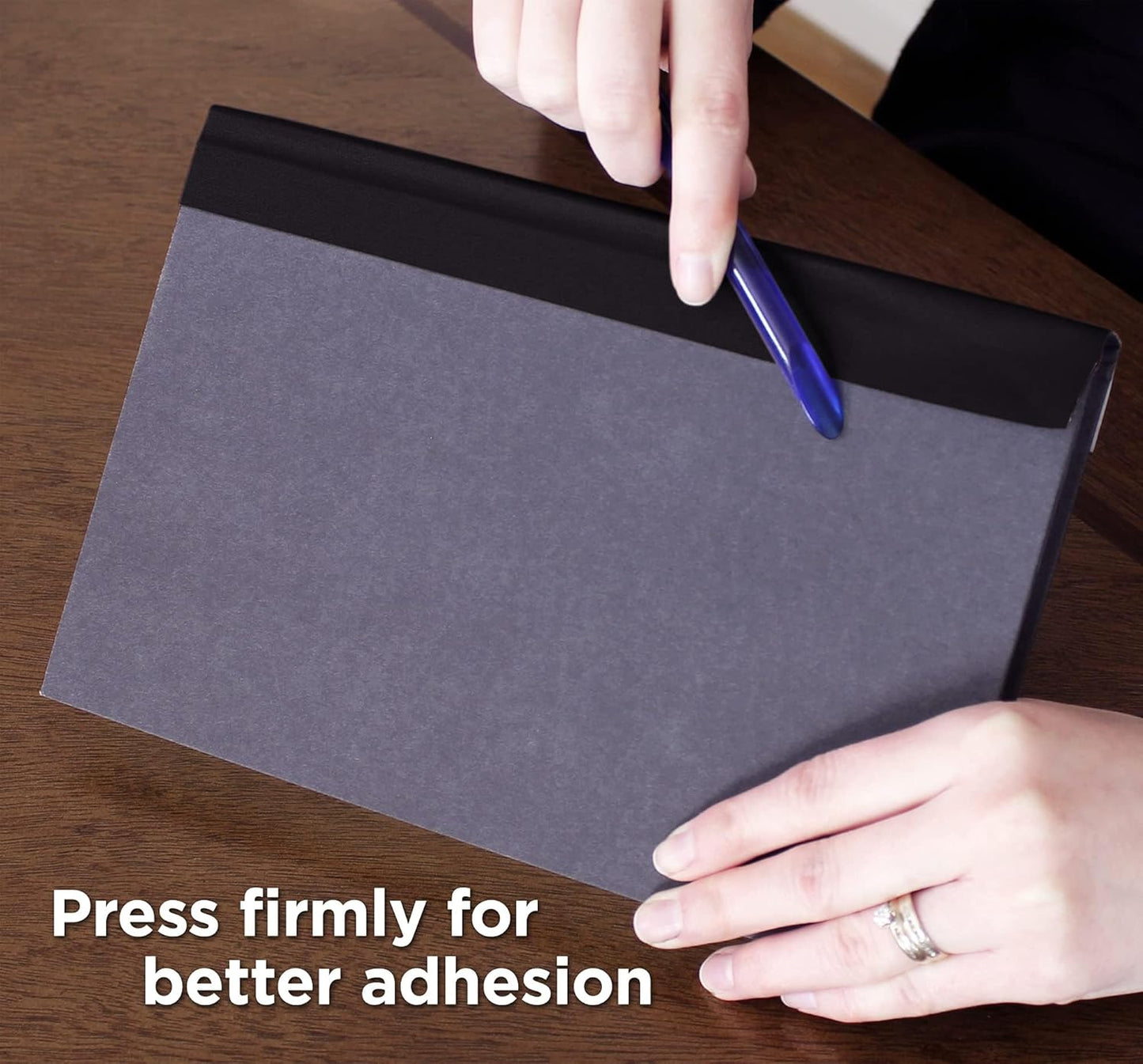 BookGuard 3 Inch Bookbinding Repair Cloth Tape, Black Book Spine Tape, 15 Yards Per Roll - Case of 5