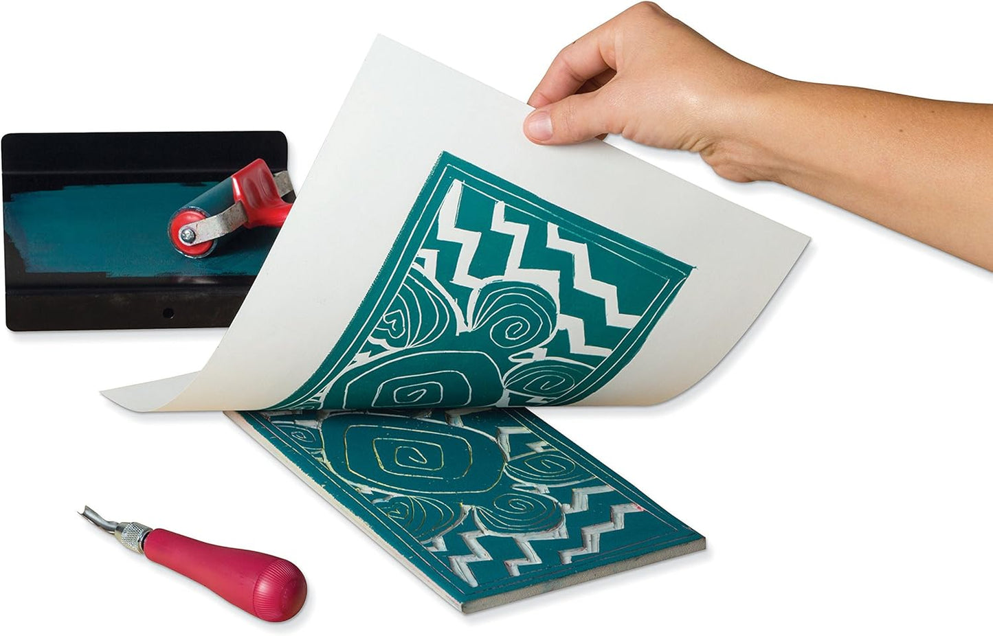 UCreate Printmaking Paper, White, 9" x 12", 100 Sheets