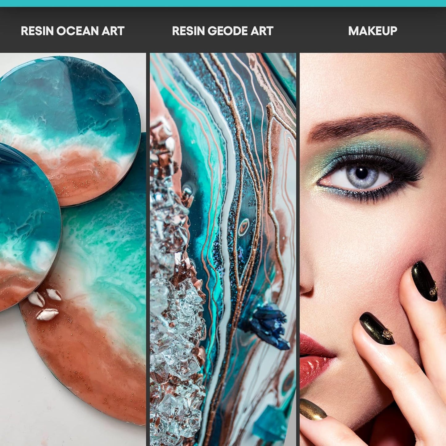 MEYSPRING Mermaid Dust Epoxy Resin Color Pigment - 50 Grams - Great for Resin Art, Epoxy Resin, and UV Resin- Mica Powder for Epoxy Resin