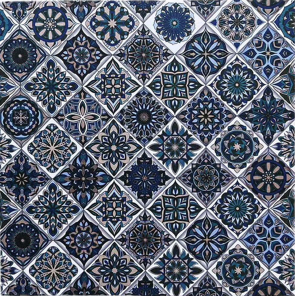 Groovy Boho Tribal Scrapbook Pad – 24 Bohemian Sheets for Scrapbooking, Junk Journals, Collage, Decoupage, Card Making & Mixed Media, 6x6 Single-Sided Craft Paper