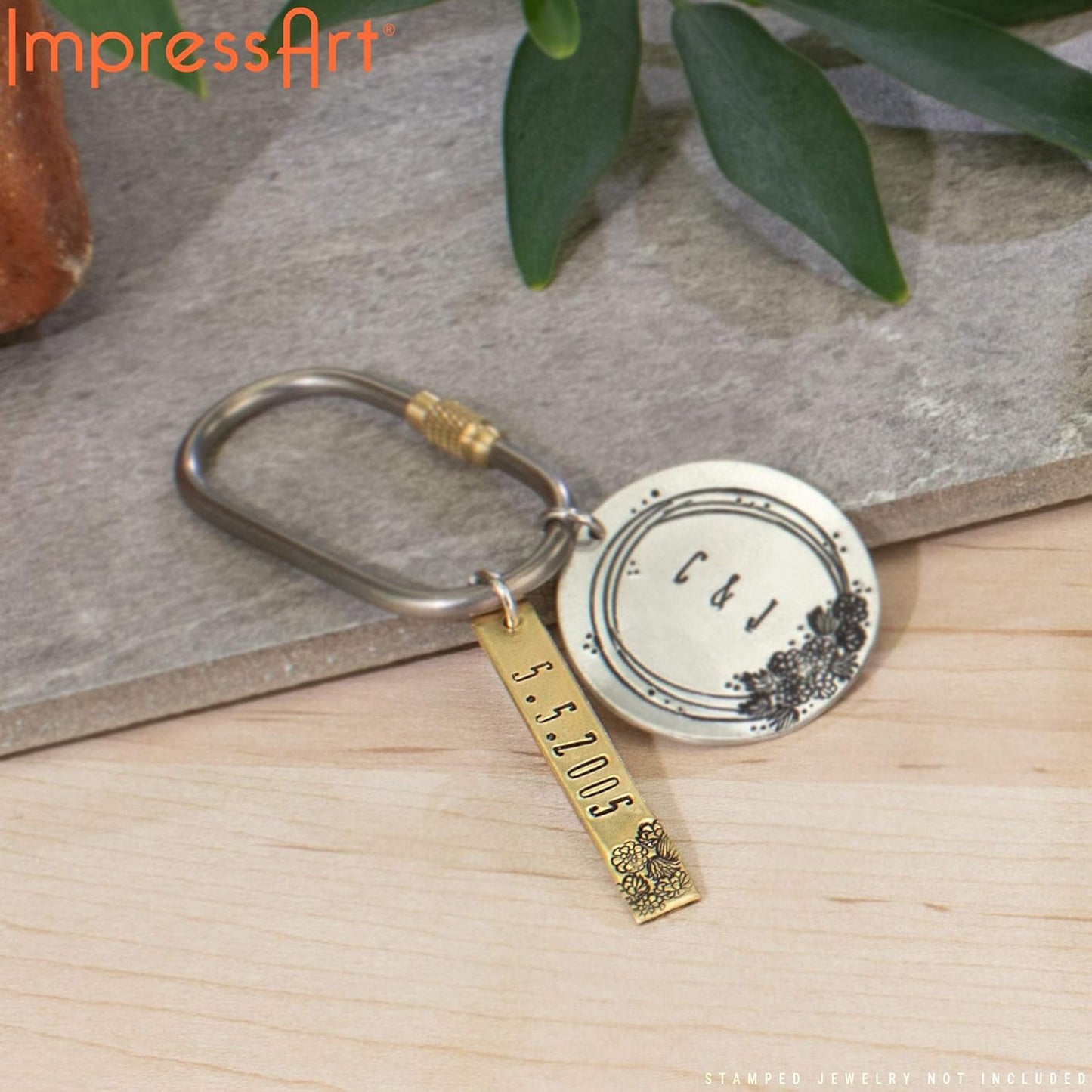 ImpressArt - Premium Metal Stamping Rectangle Blanks for Metal Stamping and Jewelry Making (24 Pack) (1/4" x 1 1/2" Rectangle Strip, Brass)