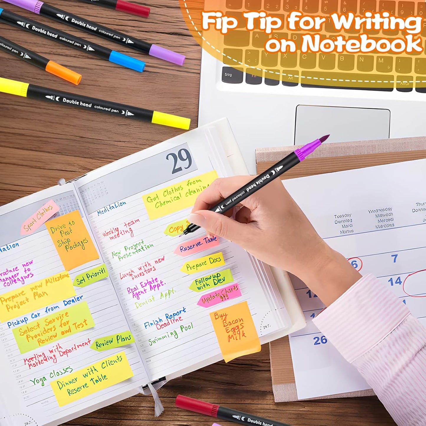 80 Coloring Markers for Adults No Bleeding, Dual Tip Fine & Brush Marker Pens, Art Colored Markers Set for Kids Adults Coloring Books Bullet Journaling Drawing