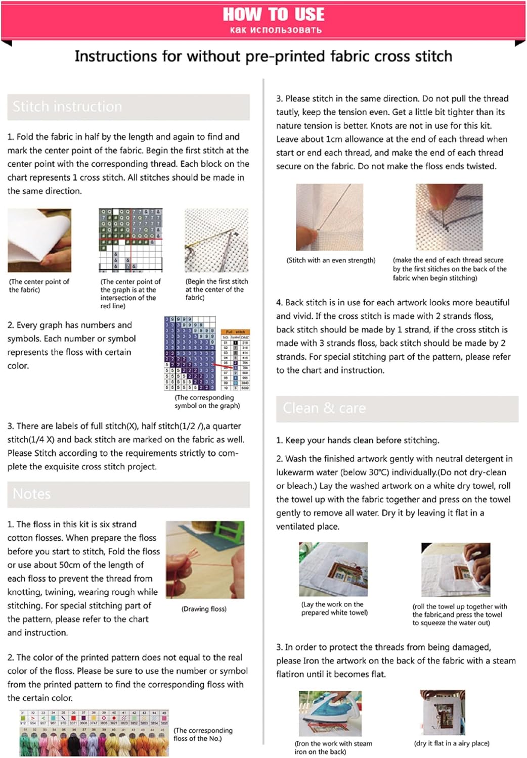 Findvoor Counted Cross Stitch Kits for Adults Full Range of Cross Stitching Embroidery Unprinted Pattern for Beginners, 11CT Needlepoint Kit Patterns Embroidery Kits-Colorful Butterfly Dwarf 18x18inch