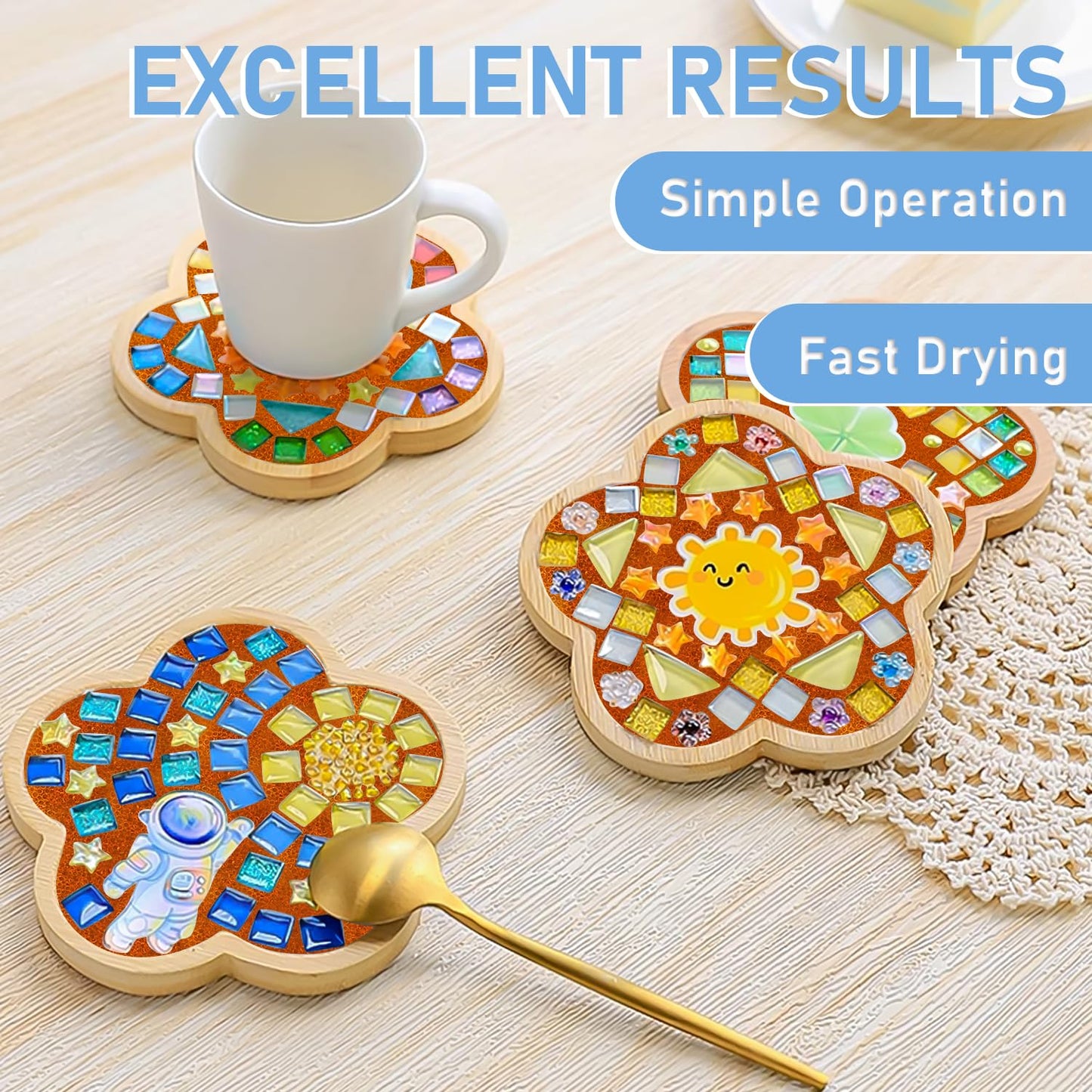 Mosaic Crystal Grout, Mosaics Tile Tools, Mosaic Tile Accessories – Essential for Handmade Grouting and Perfect for DIY Craft Projects (Orange Red, 4.5oz)