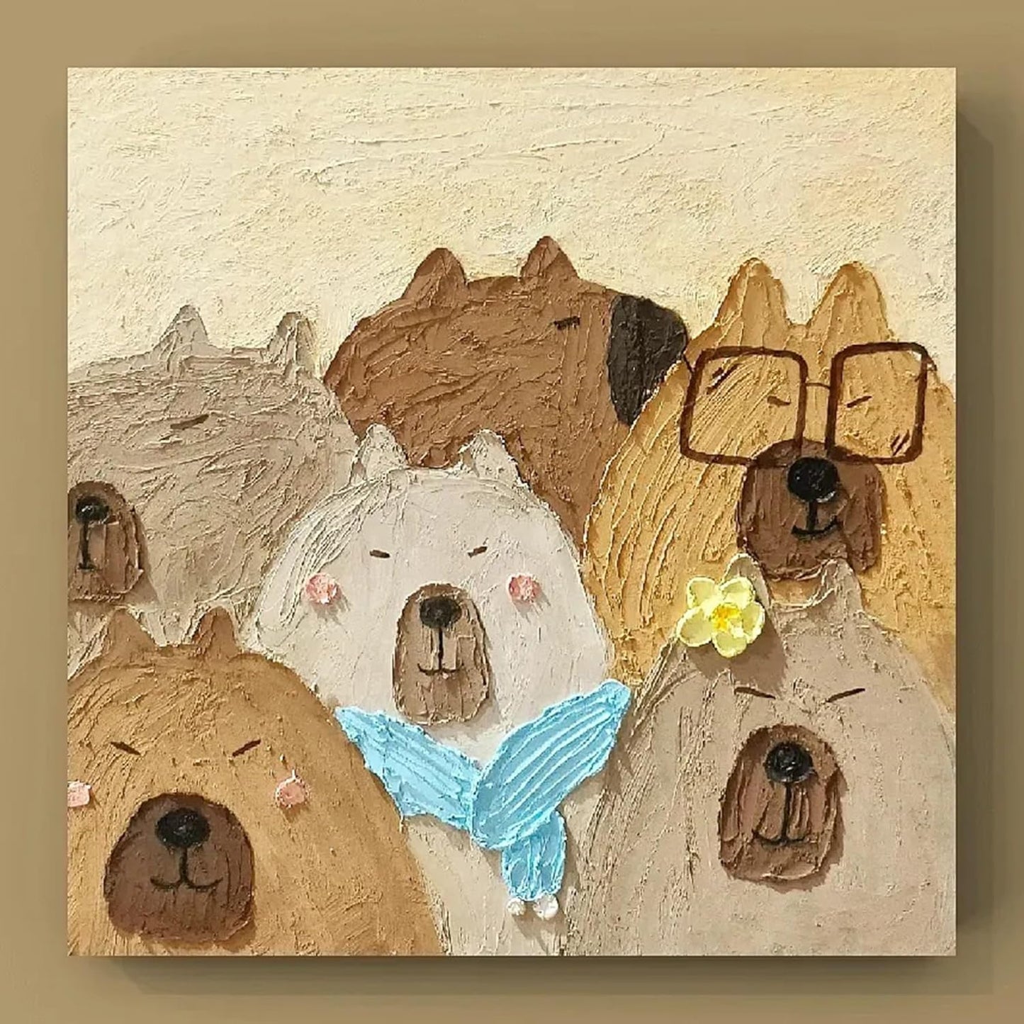 LuckyFoam Blue 4 Pack 12x12x2 inch Foam Sheets 2 Inch Thick Polystyrene Rectangles XPS Foam Board Craft for Insulating DIY Modeling Art Supplies