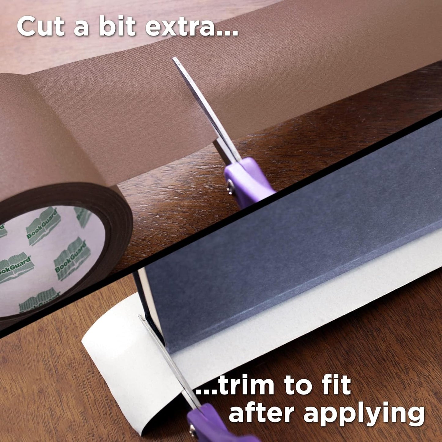 BookGuard 3 inch Premium Bookbinding Repair Cloth Tape, 15 Yard Roll, Tan