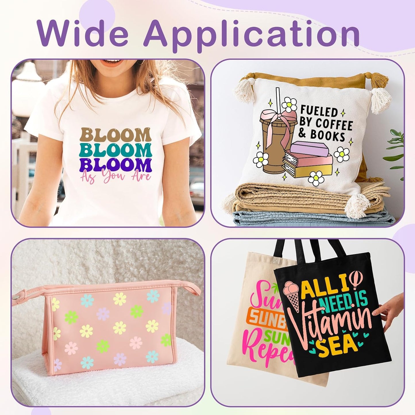 VINYL FROG Heat Transfer Vinyl Bundle 35 Colors HTV Vinyl Sheets 12" x 10" Iron on Vinyl Multicolor Heat Press Vinyl for DIY T-Shirts Fabrics