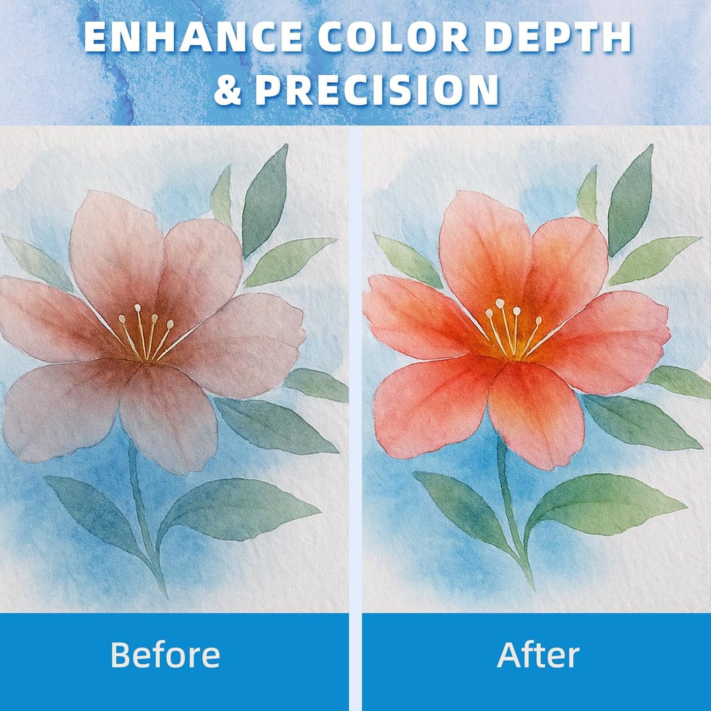 Falling in Art Gum Arabic Solution, Gum Arabic Liquid for Watercolor Painting, 2.5 Oz Bottle