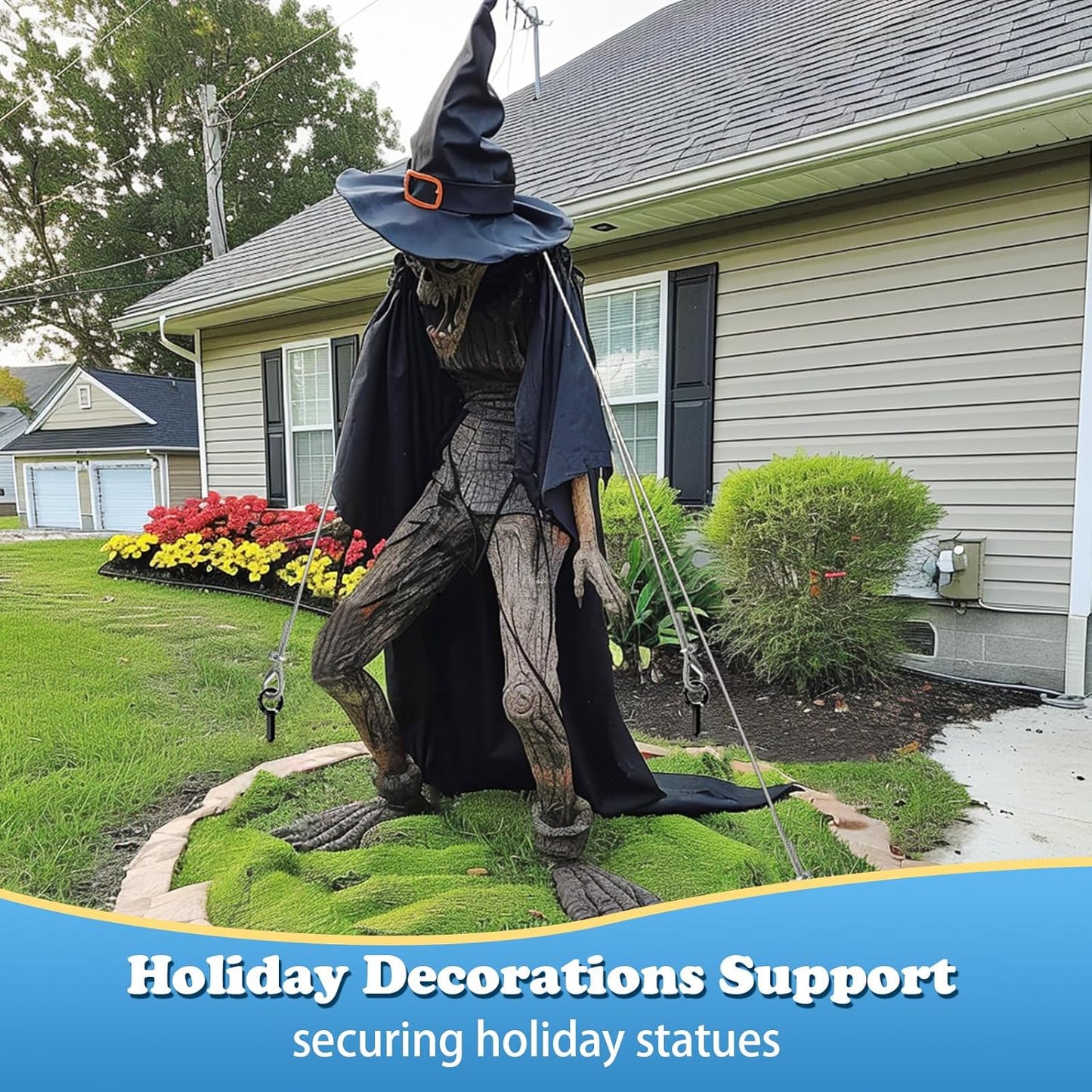 Galvanized Steel Wire Rope Cable, 3/16” Galvanized Steel Cable with Rope Clamp and Thimble, 7X7 Strand Core Aircraft Cable Used for Anchored Shed, Fencing, Sunshade, Clothesline (50ft)